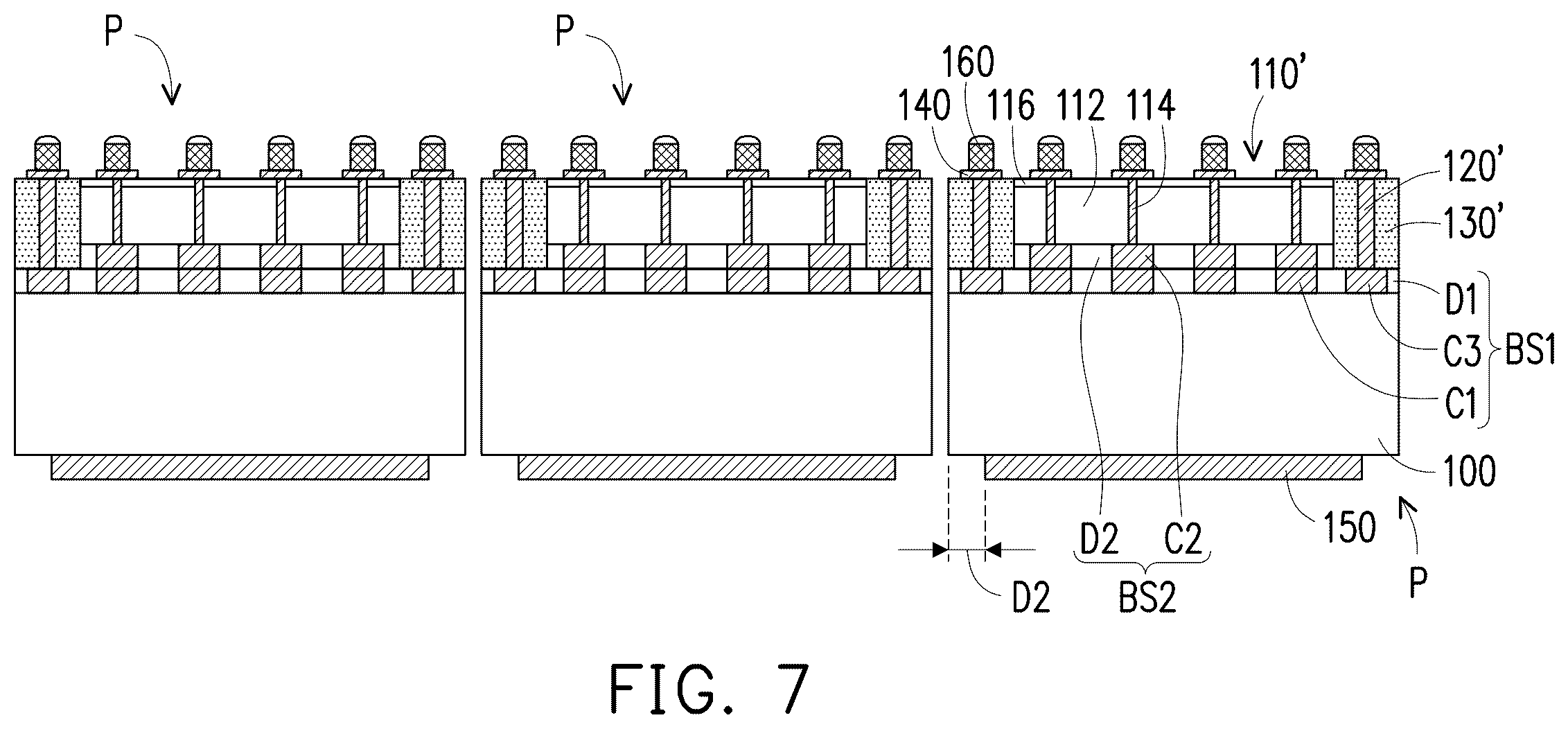 Patent US12165992 Figure 4 – Package structure and fabricating method thereof