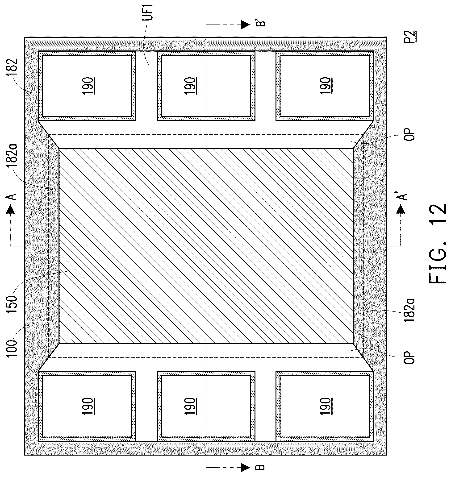 Patent US12165992 Figure 9 – Package structure and fabricating method thereof