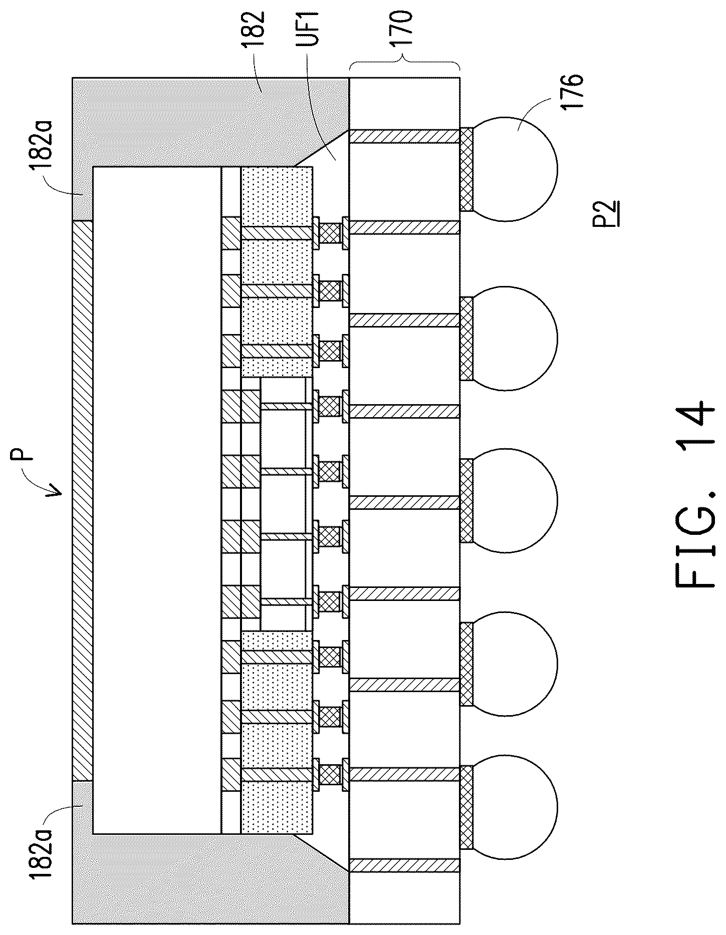 Patent US12165992 Figure 11 – Package structure and fabricating method thereof