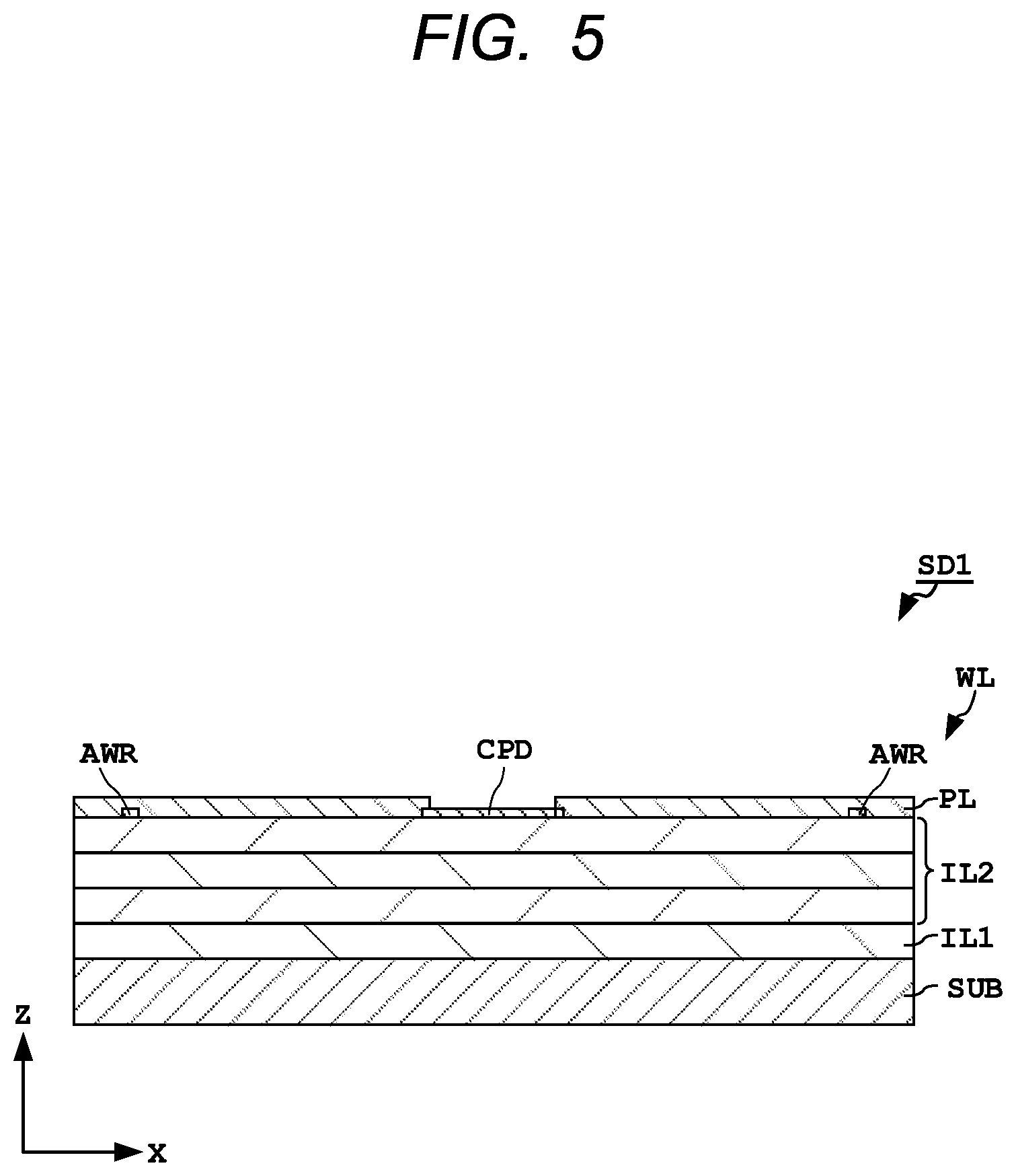 Patent US12165993 Figure 5 – Semiconductor device