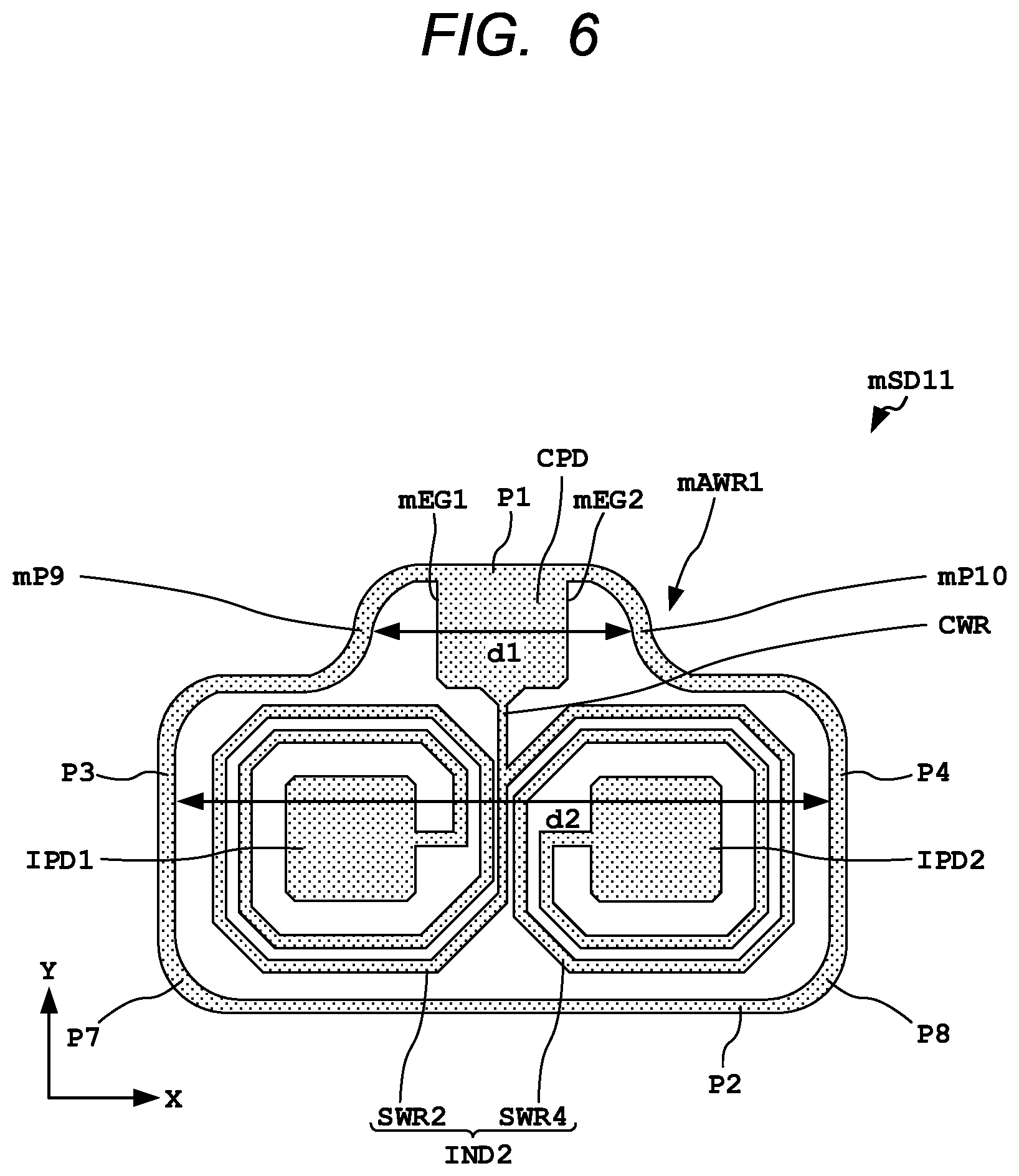 Patent US12165993 Figure 6 – Semiconductor device
