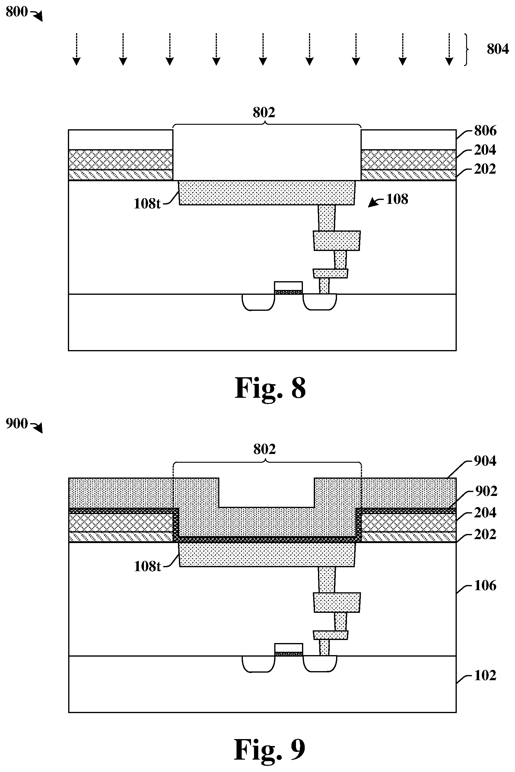 Patent US12165996 Figure 5 – Bond pad with enhanced reliability