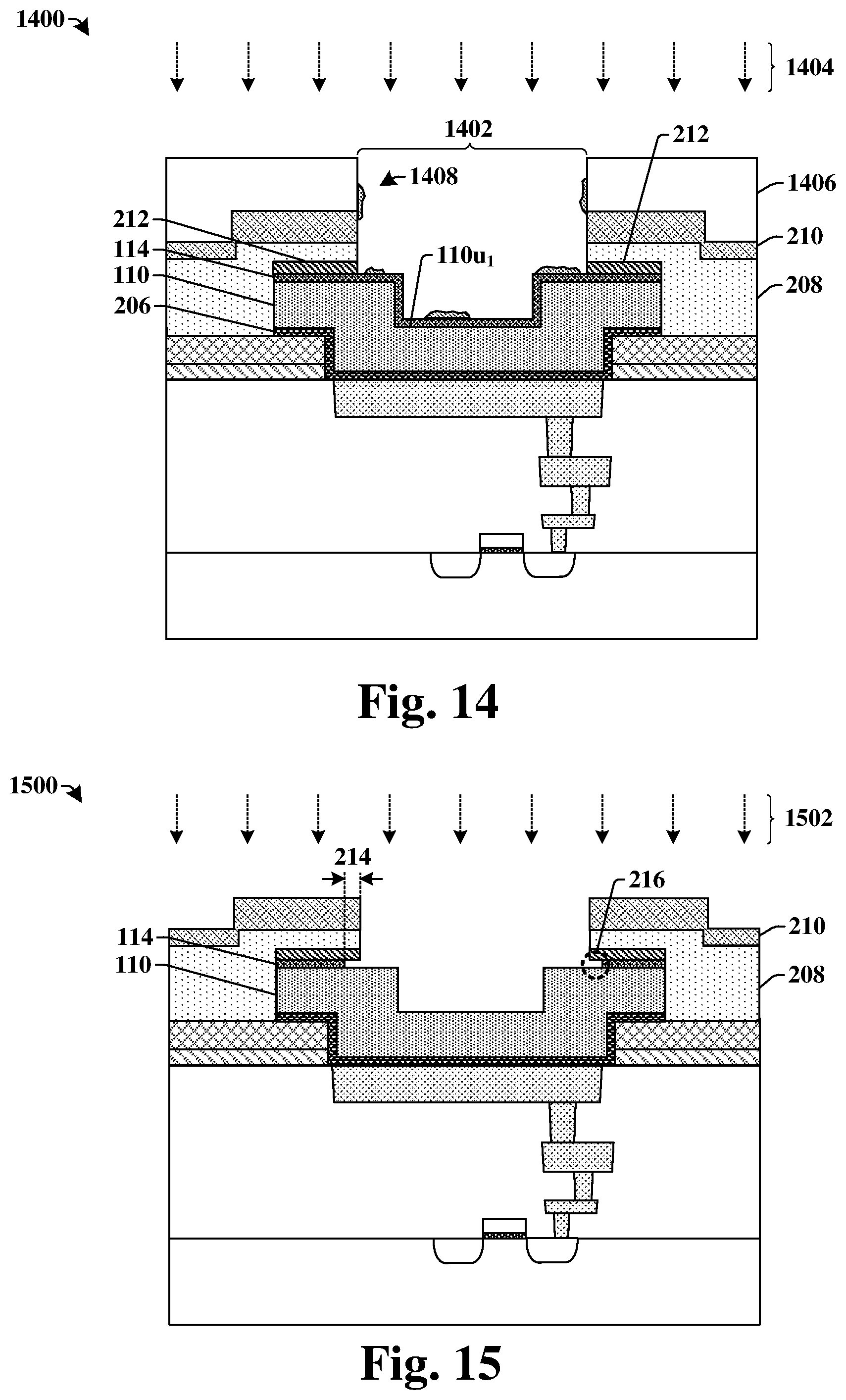 Patent US12165996 Figure 8 – Bond pad with enhanced reliability