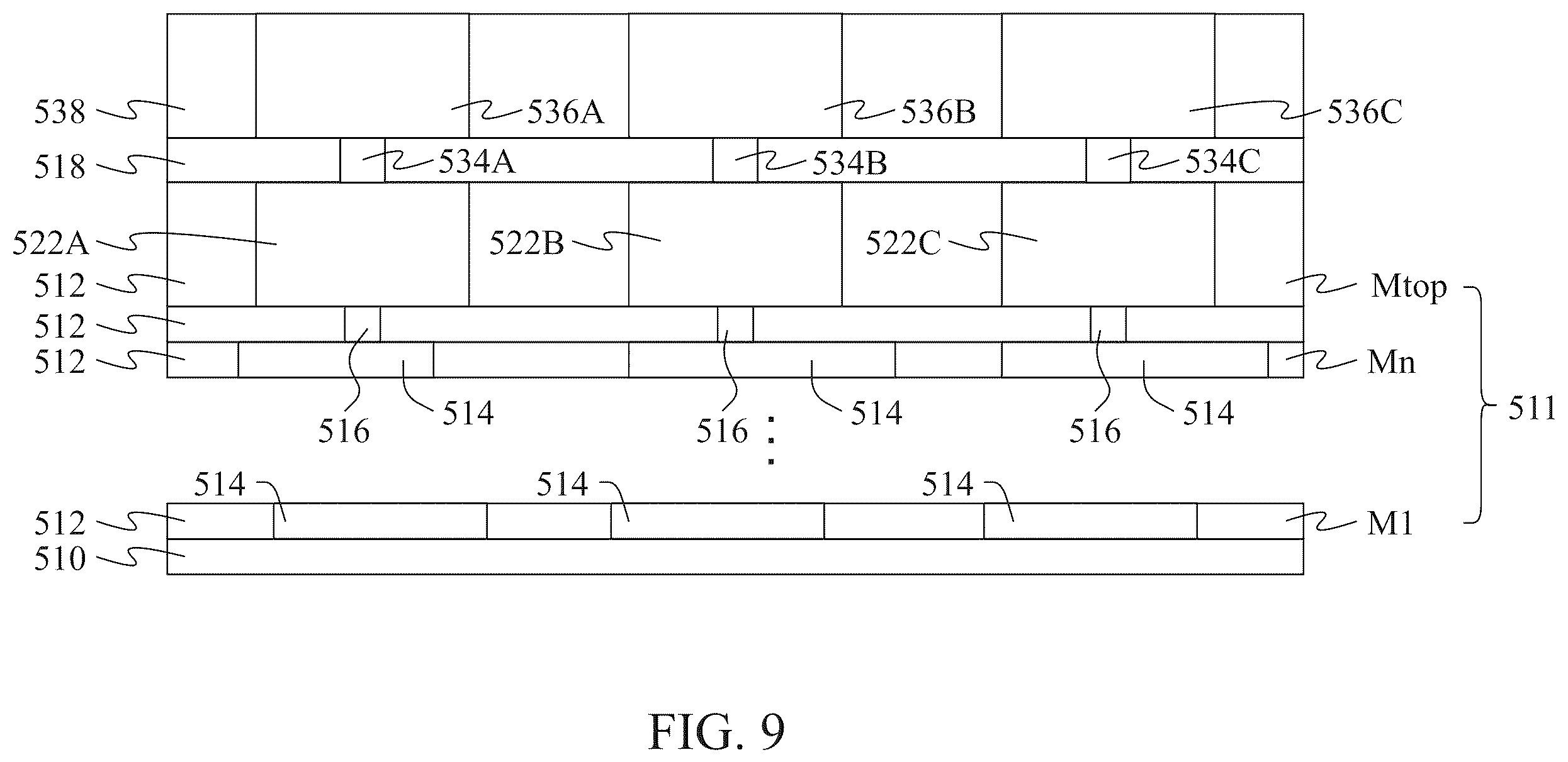Patent US12165997 Figure 9 – Semiconductor device and method of manufacturing the same