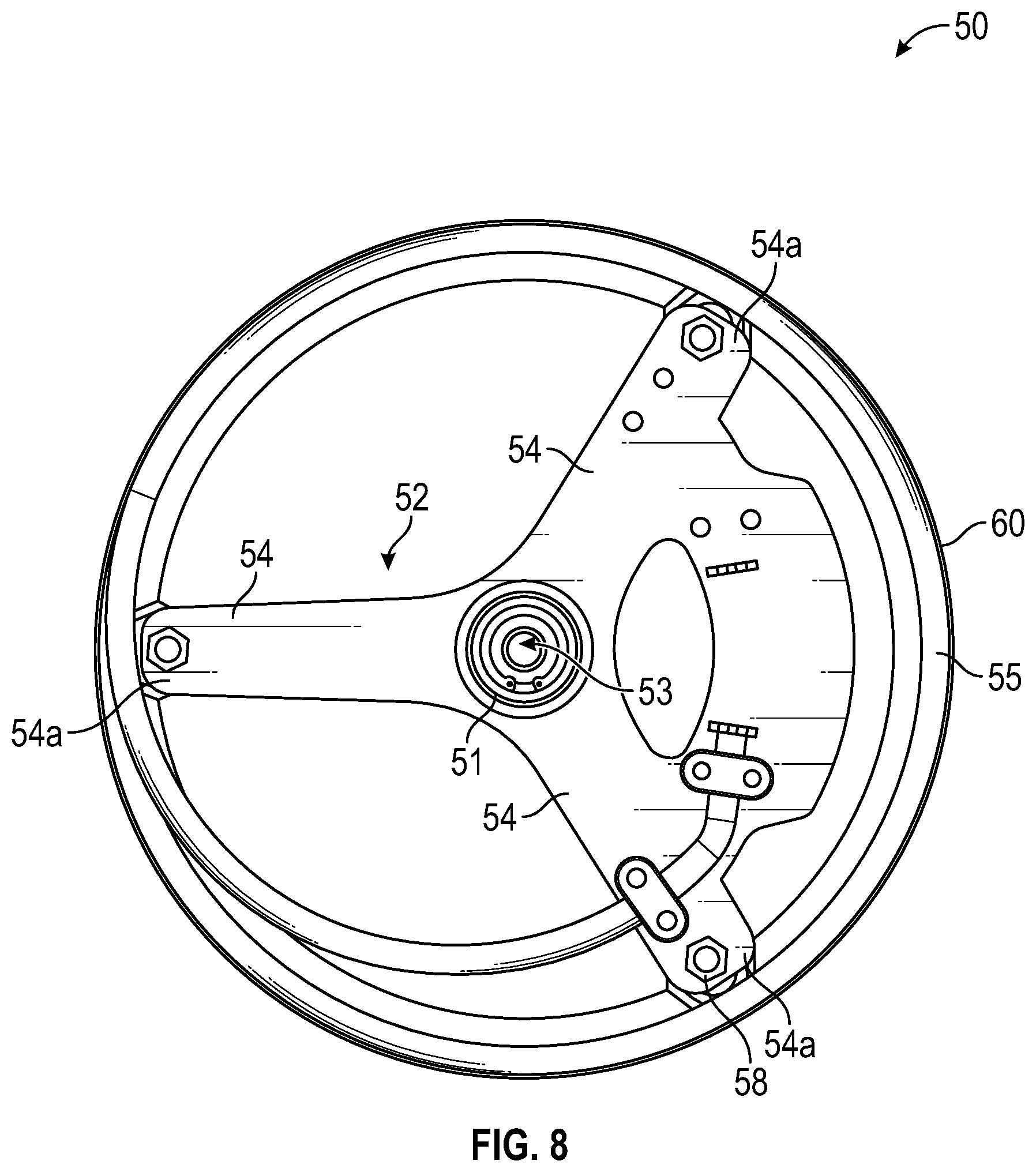 Patent US12167705 Figure 6 – Gauge wheel system