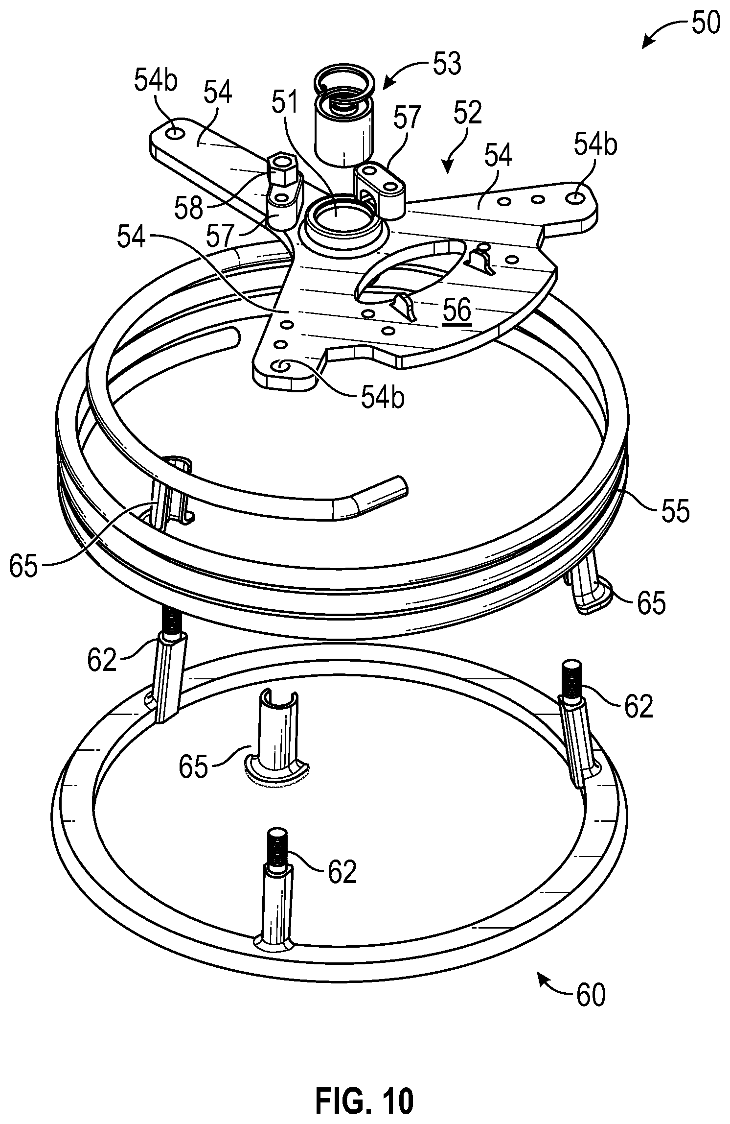 Patent US12167705 Figure 8 – Gauge wheel system