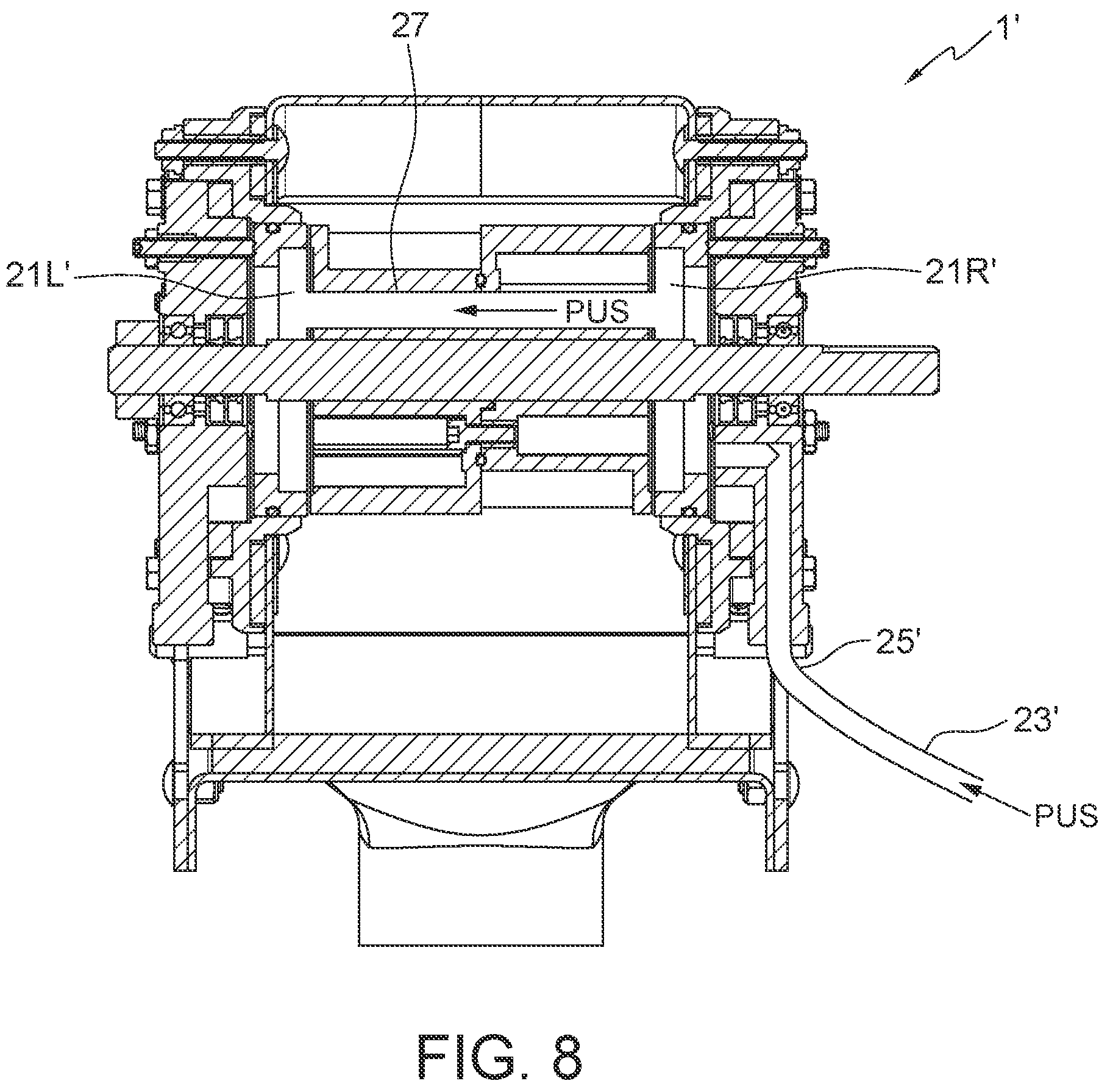 Patent US12167706 Figure 7 – Air seeder meter with air purge