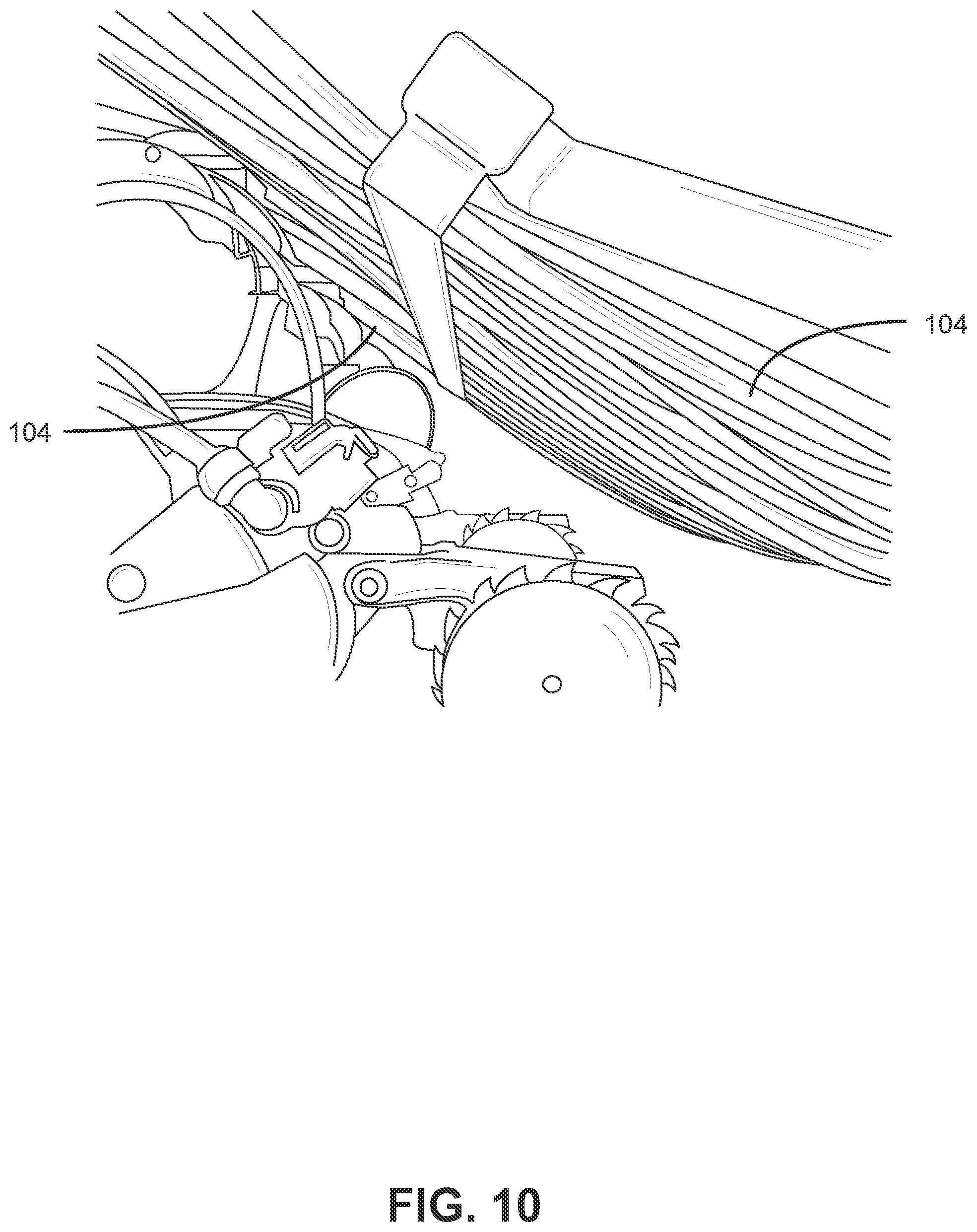 Patent US12167707 Figure 10 – Seed planter with positionable tank