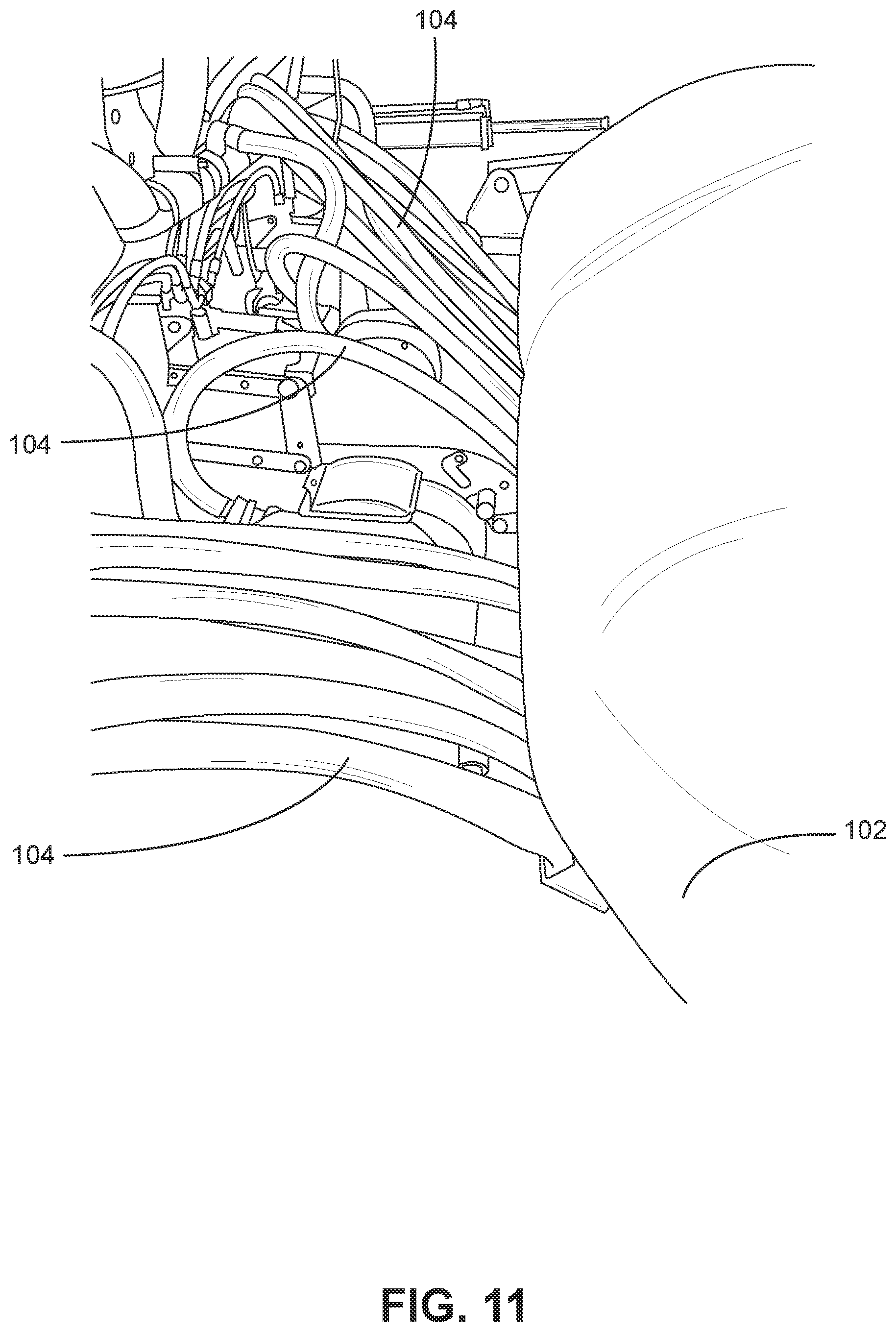 Patent US12167707 Figure 11 – Seed planter with positionable tank