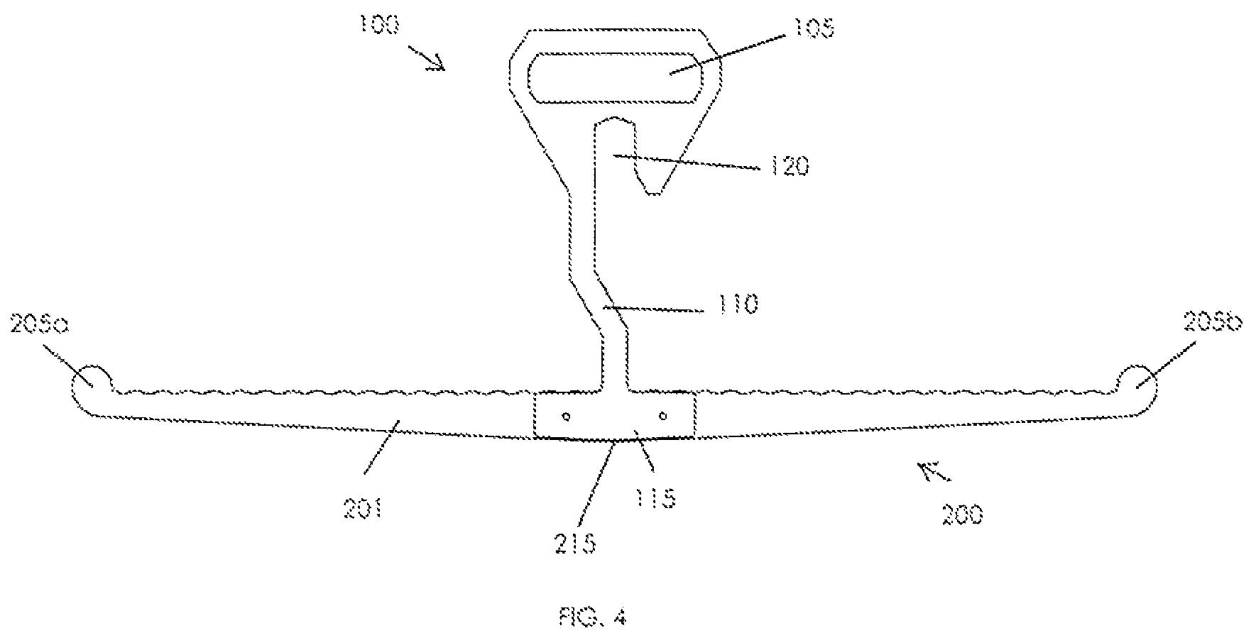 Patent US12167708 Figure 4 – Vegetation hanger