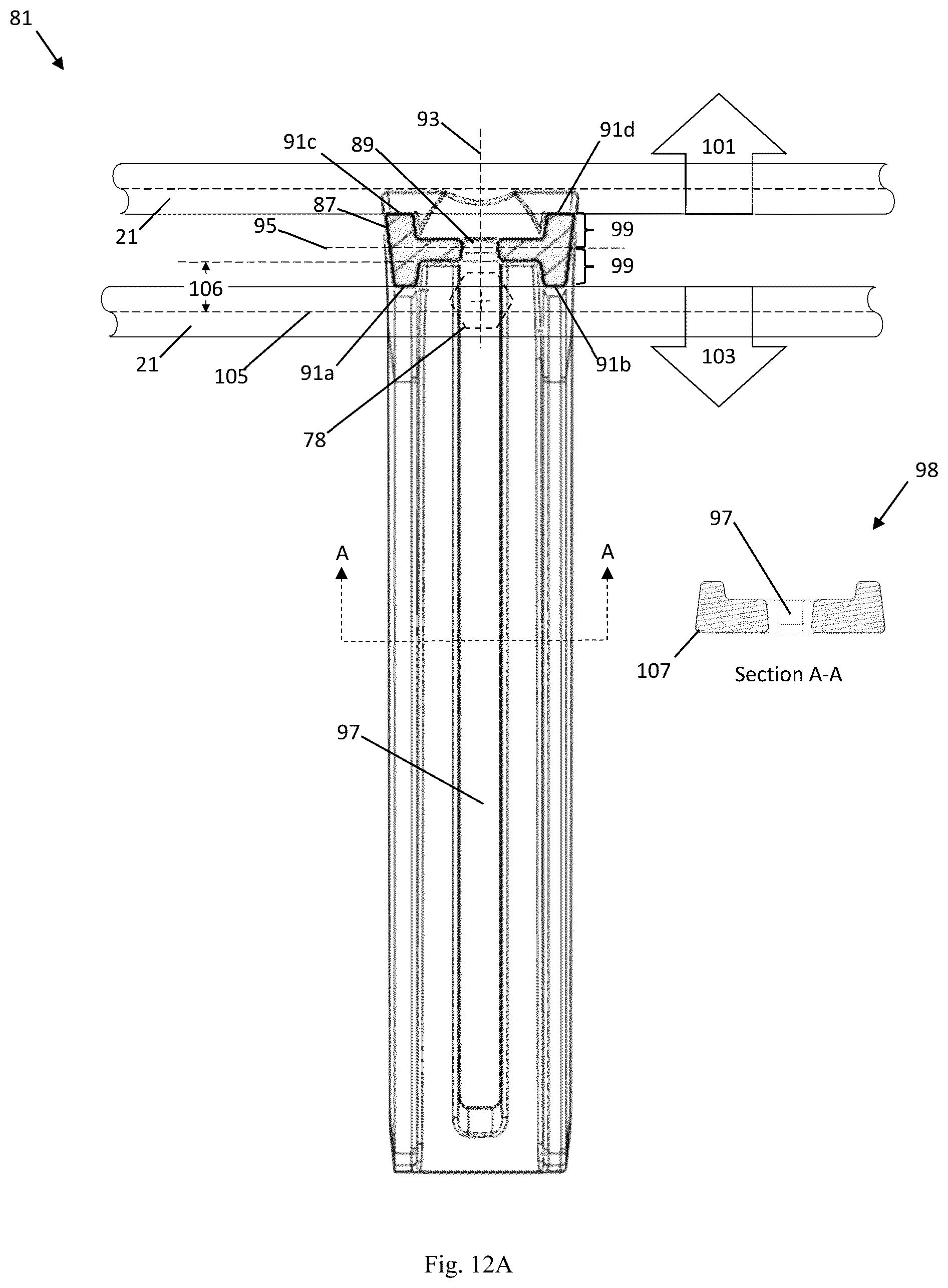 Patent US12167715 Figure 13 – Livestock confinement gating system and method