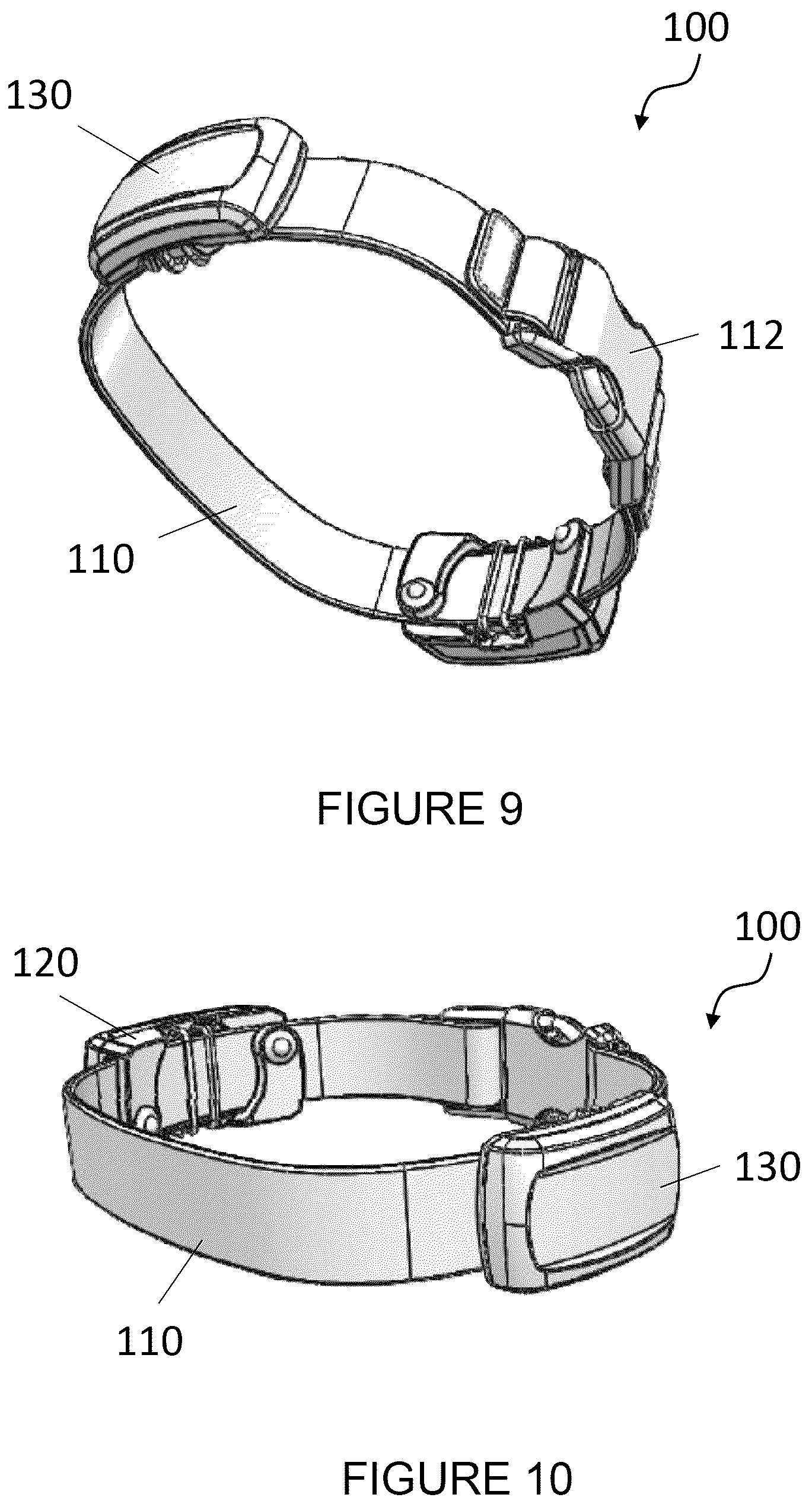 Patent US12167716 Figure 5 – Animal collar assembly