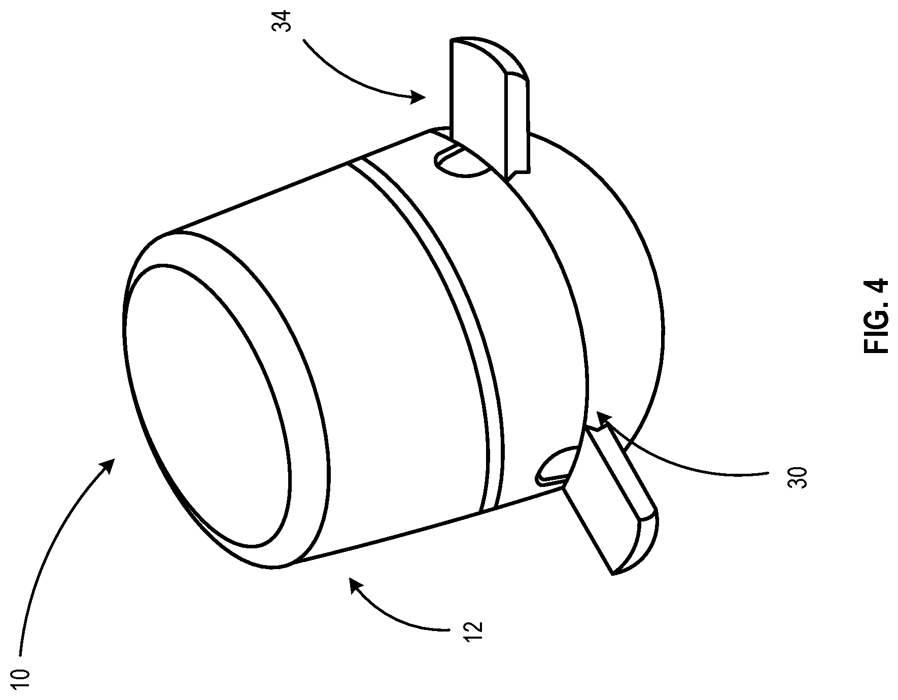 Patent US12167718 Figure 4 – Interactive pet feeder