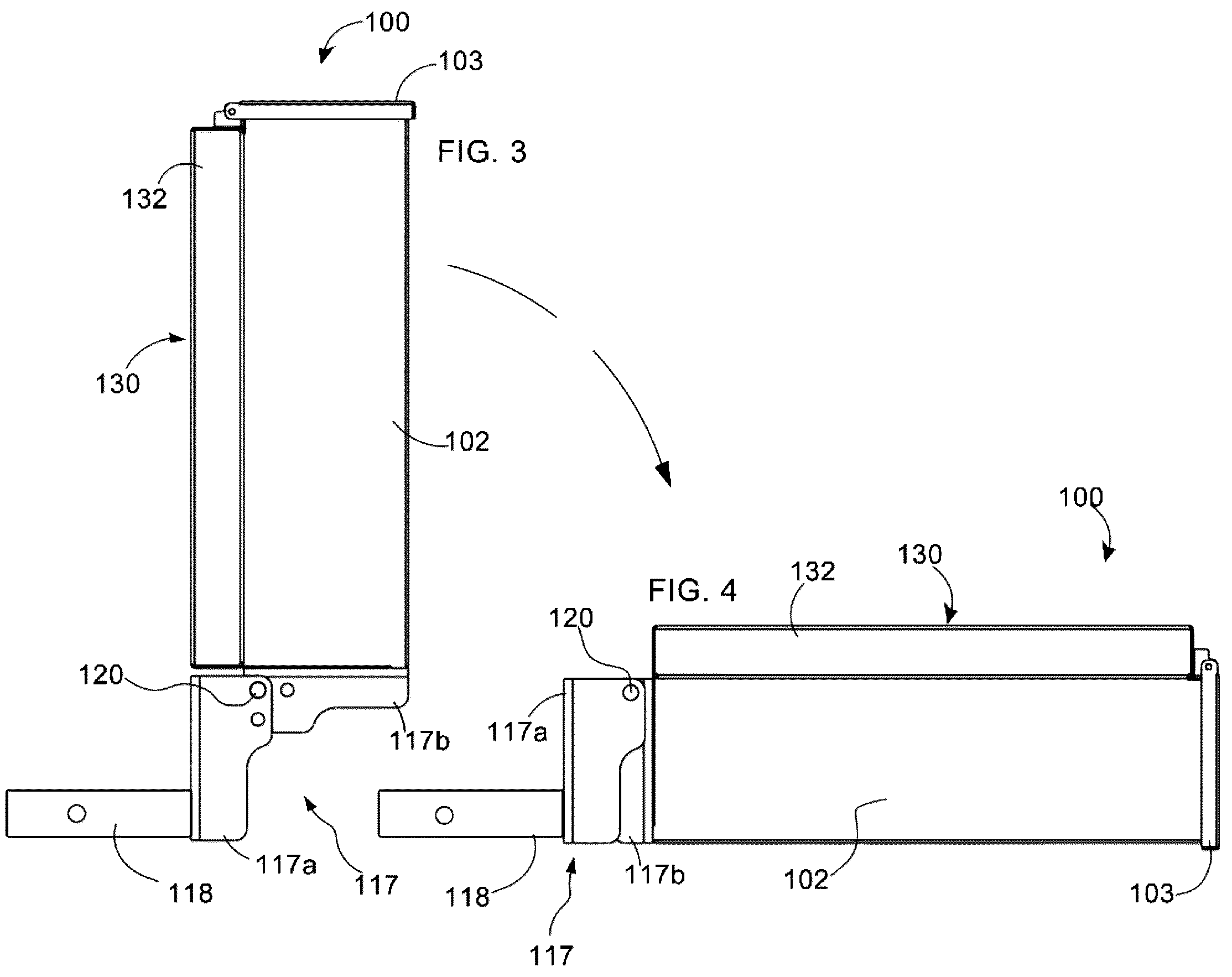 Patent US12167719 Figure 2 – Feed spreader including pivotable cargo transport apparatus