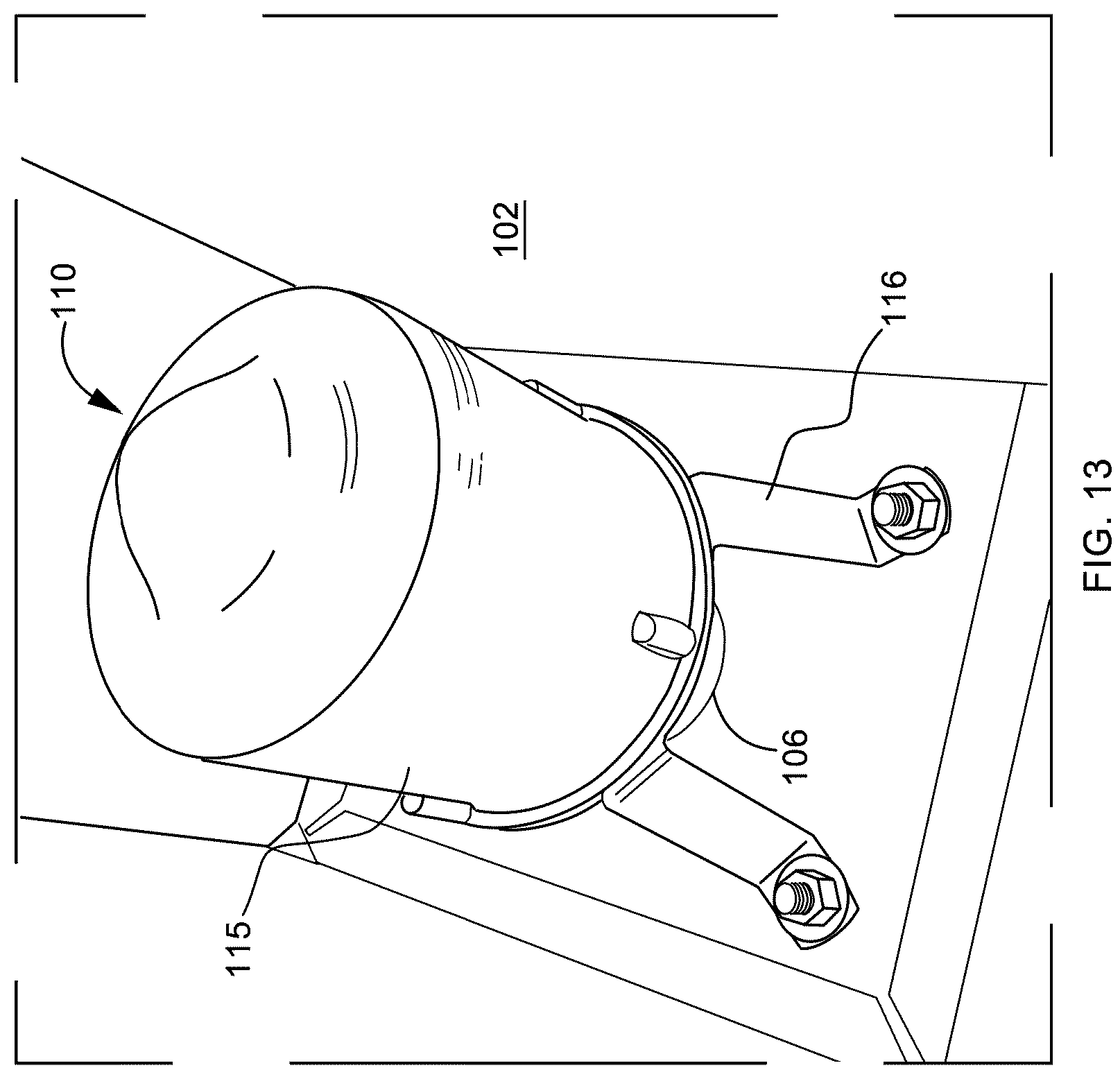Patent US12167719 Figure 7 – Feed spreader including pivotable cargo transport apparatus