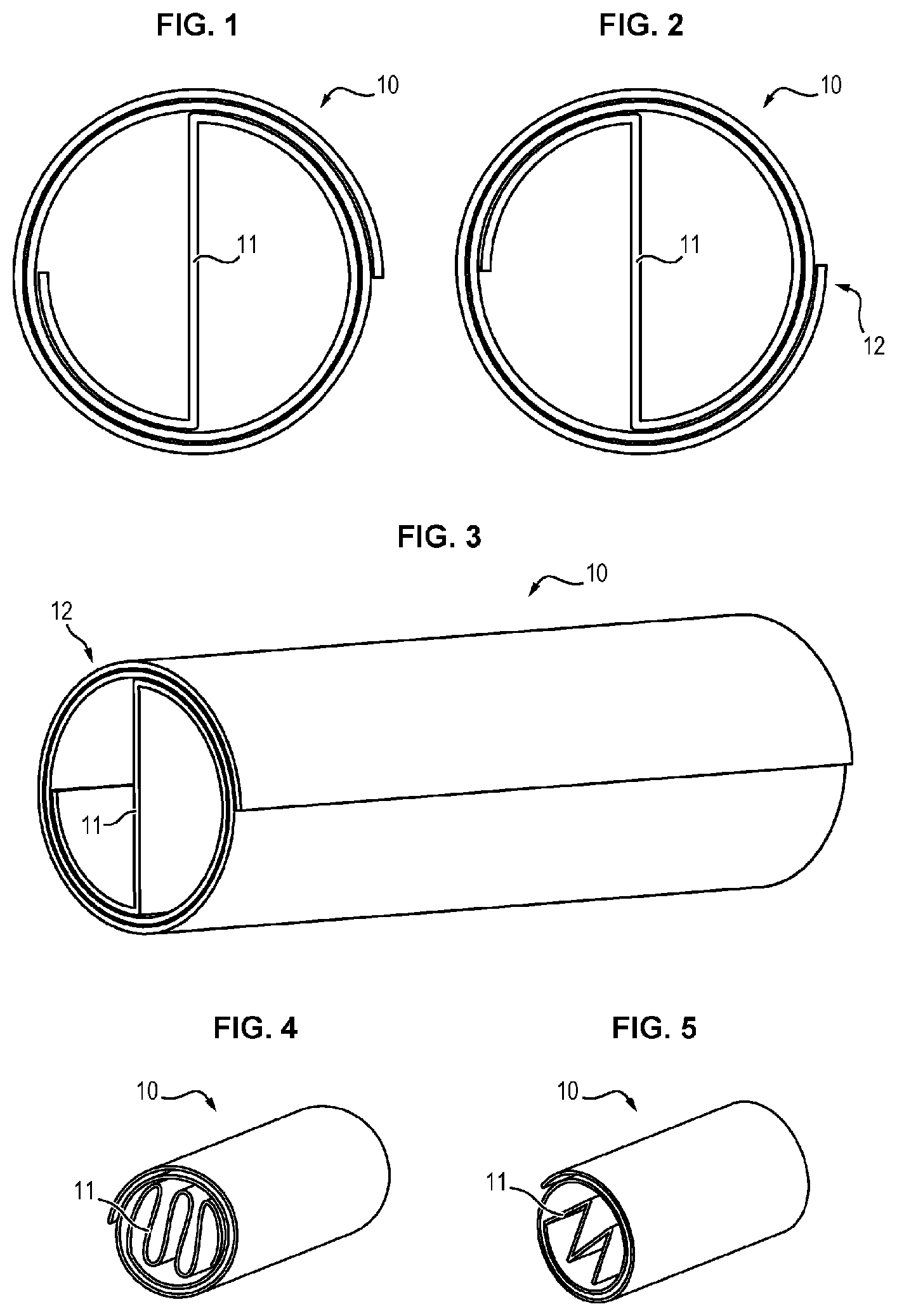 Patent US12167746 Figure 1 – Set of stick-shaped filters made of cardboard, preform for the manufacture thereof and packaging thereof