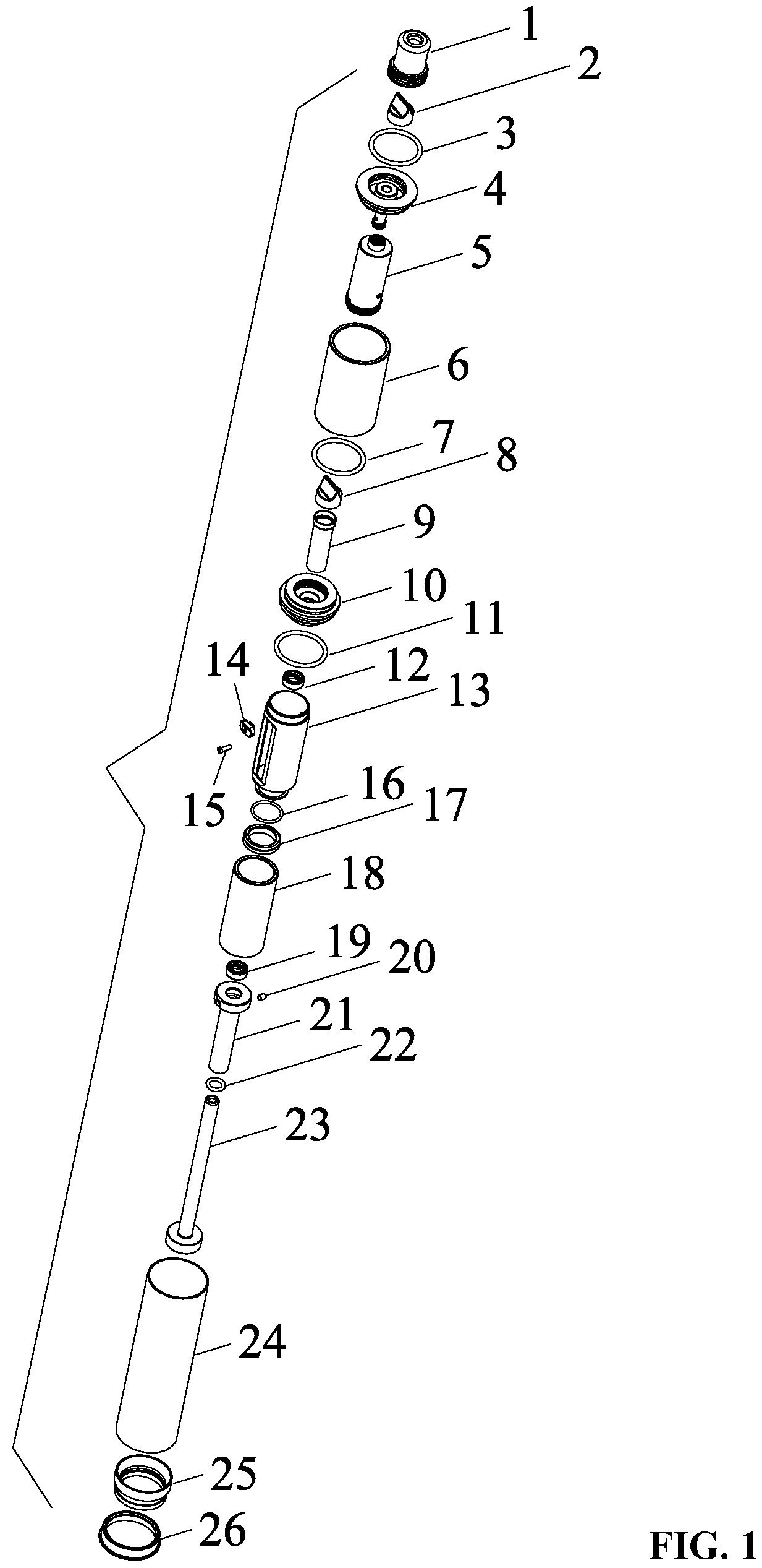 Patent US12167748 — Hookah — Figure 1