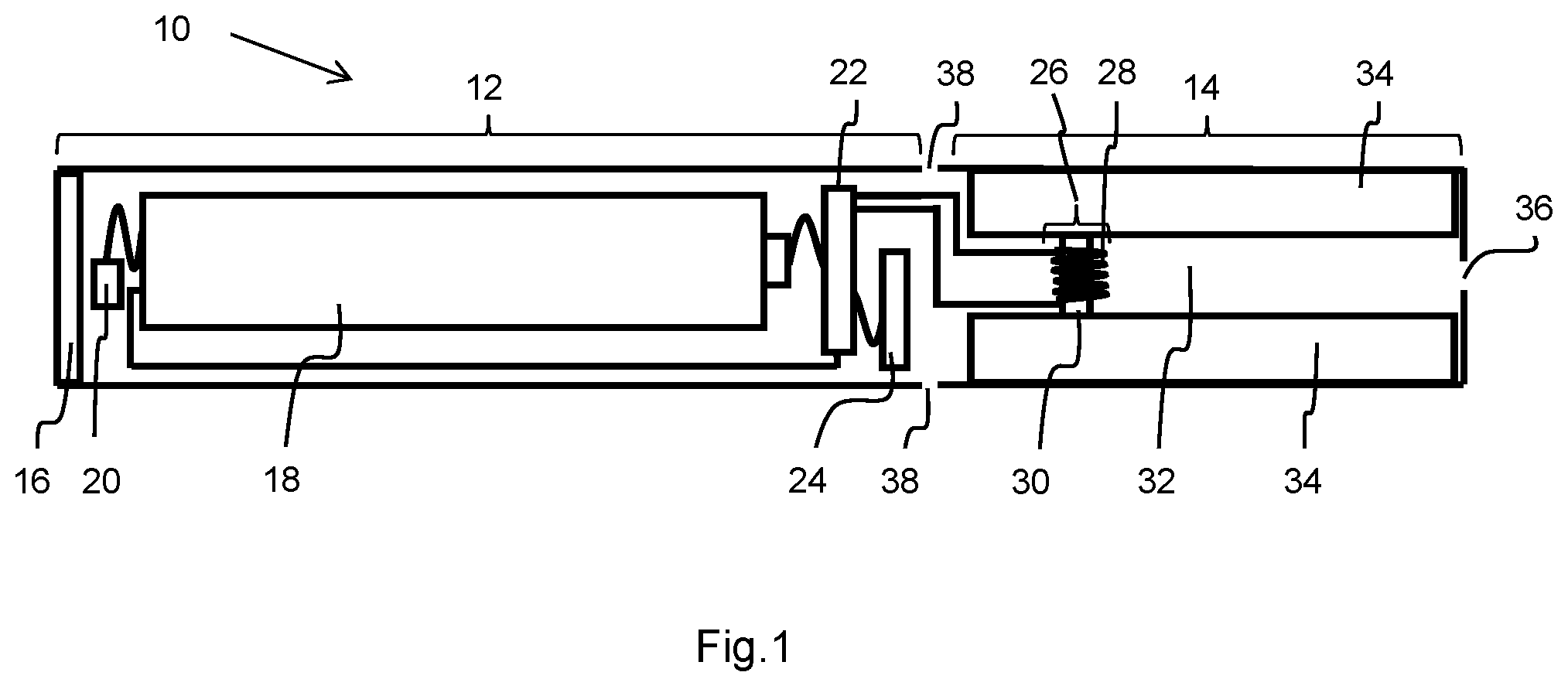 Patent US12167749 Figure 1 – Child-resistant smoking article package