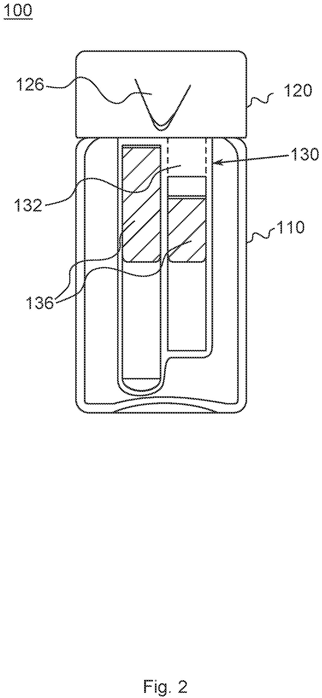 Patent US12167749 Figure 2 – Child-resistant smoking article package