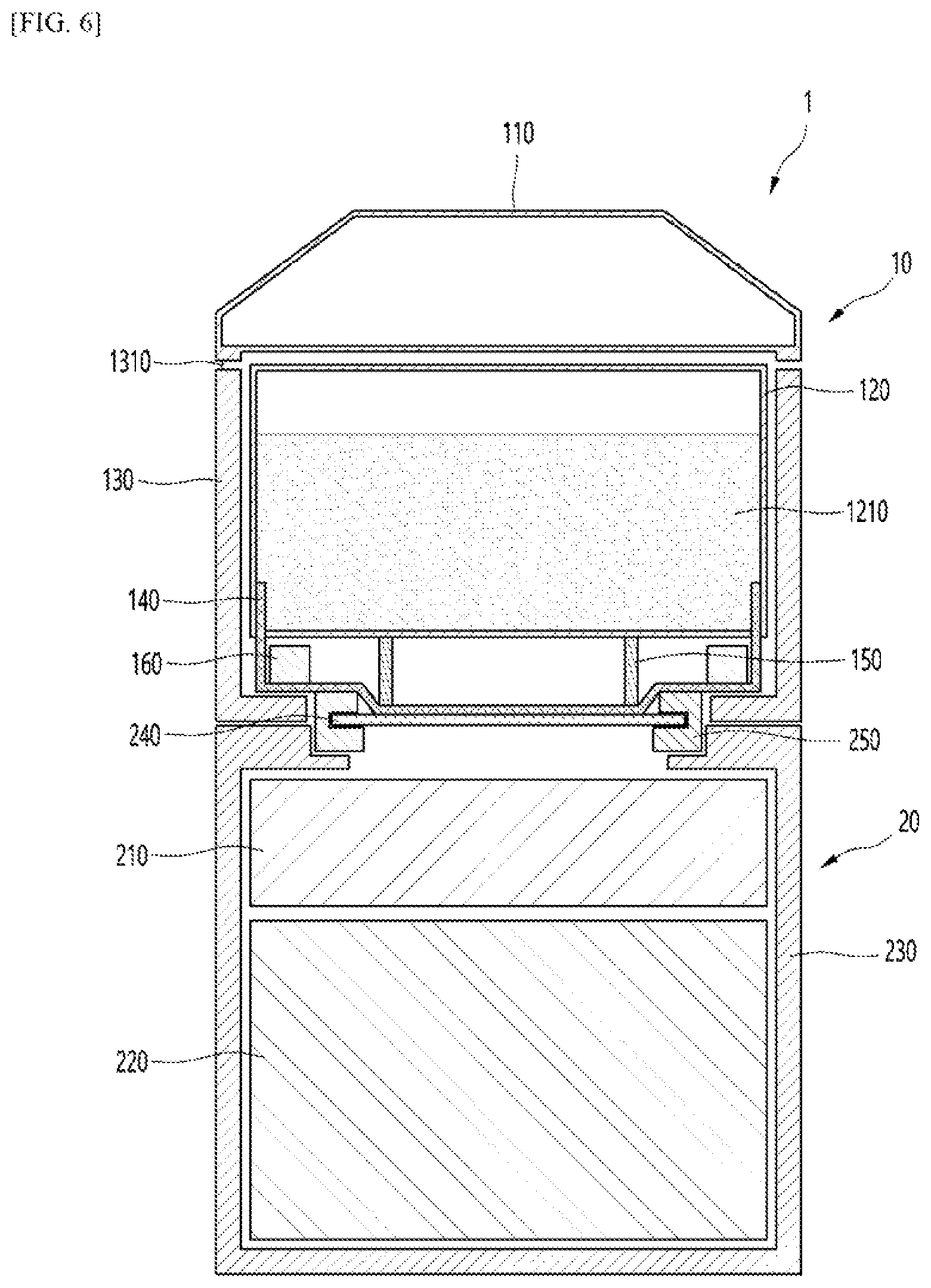 Patent US12167750 Figure 6 – Ultrasonic-based aerosol generation device