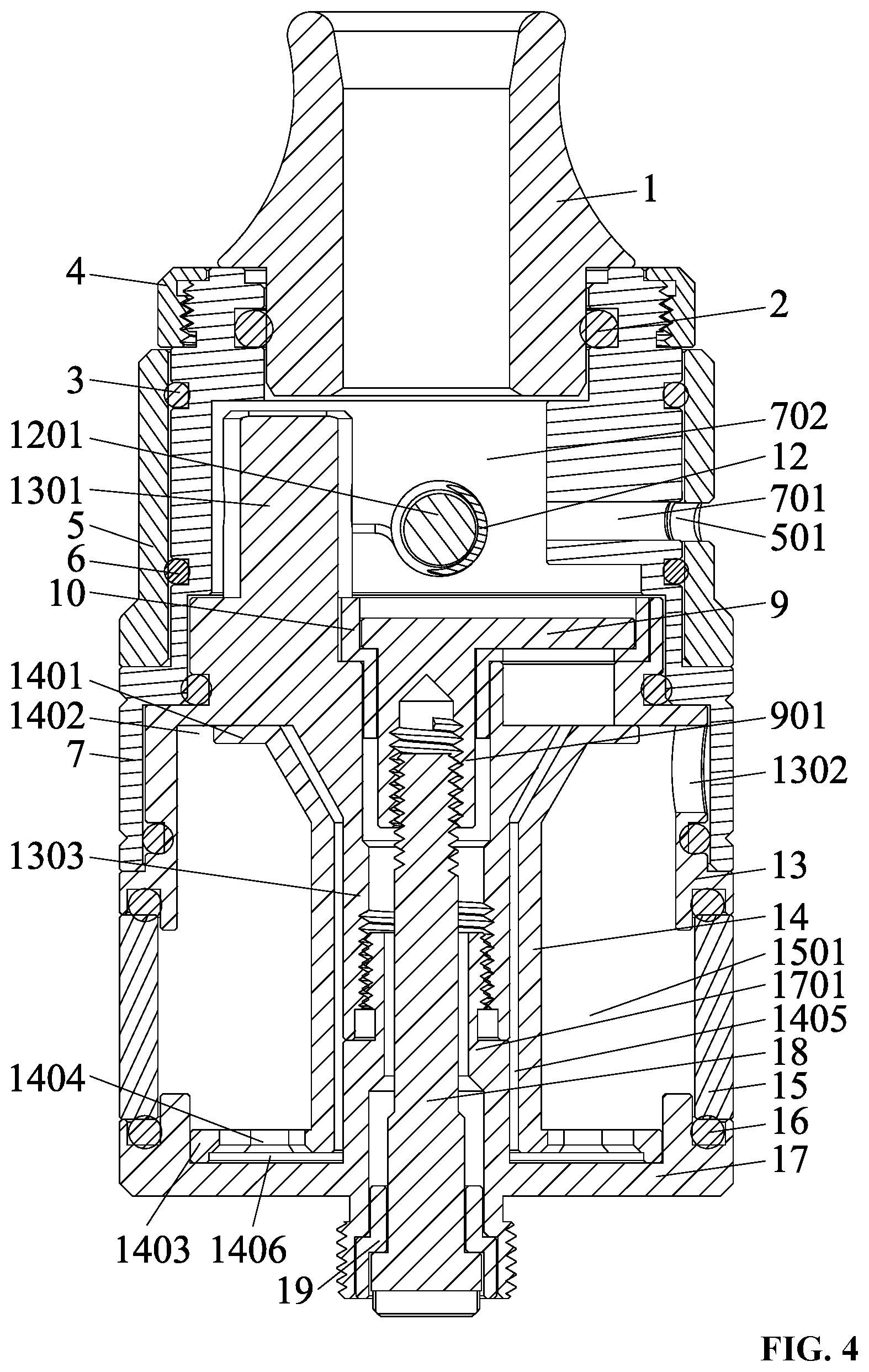 Patent US12167754 Figure 4 – Atomizer and electronic cigarette comprising the same