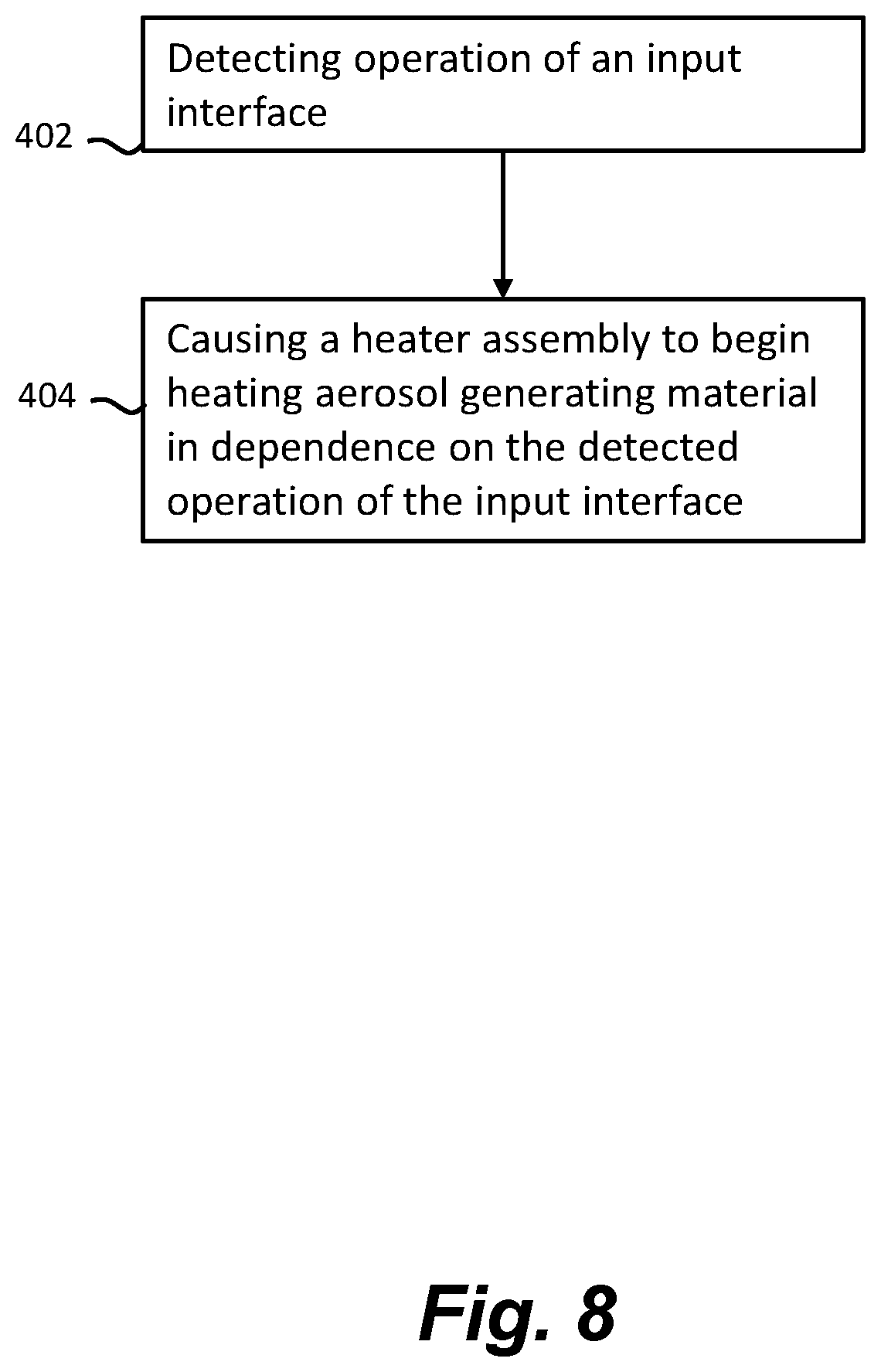 Patent US12167755 Figure 8 – Aerosol provision device
