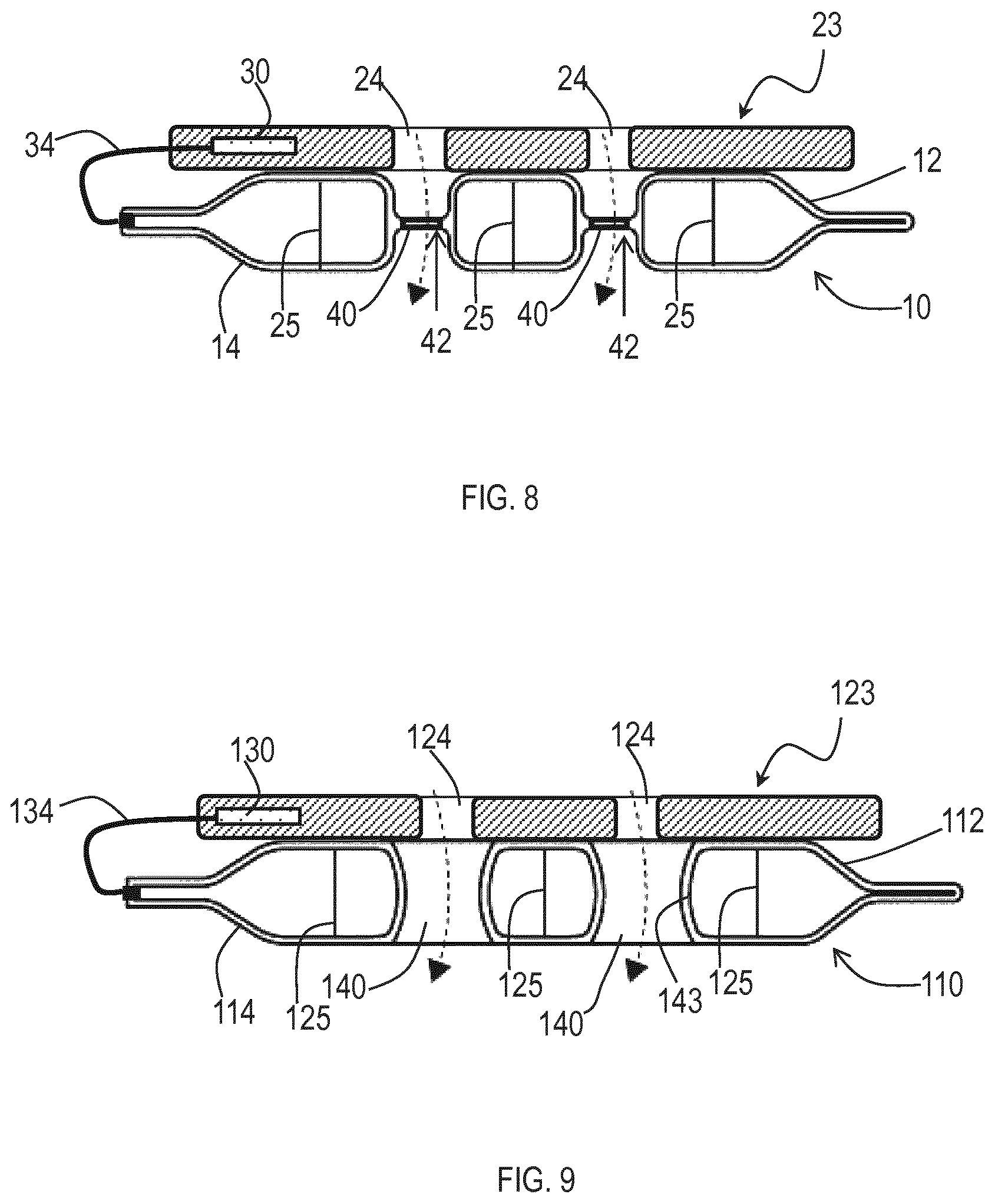 Patent US12167758 Figure 4 – Wearable airbag device
