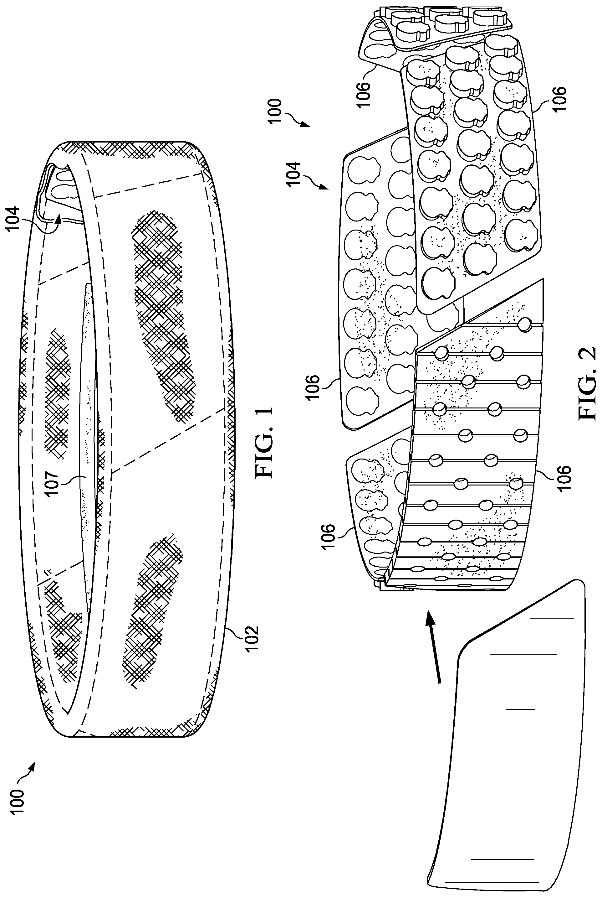 Patent US12167759 — Protective headband — Figure 1