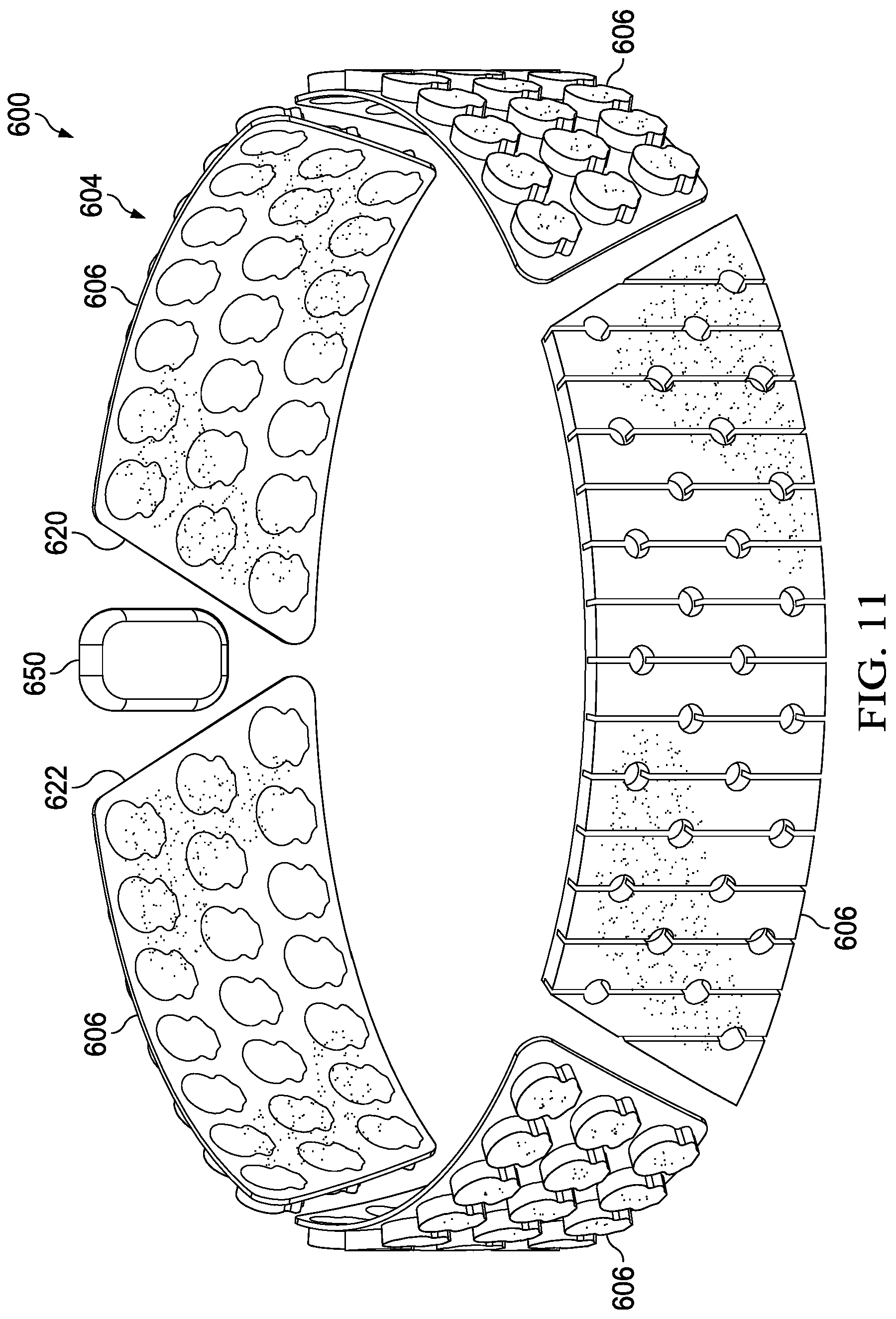 Patent US12167759 Figure 8 – Protective headband