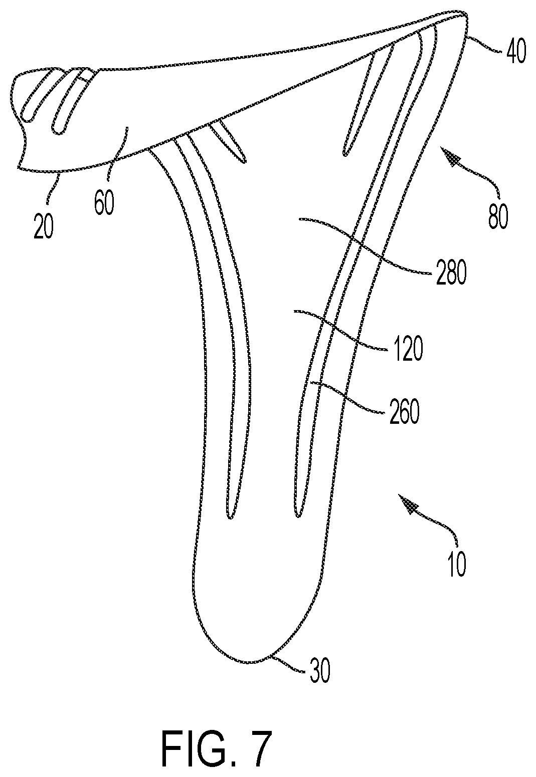 Patent US12167760 Figure 7 – Body contour concealer device