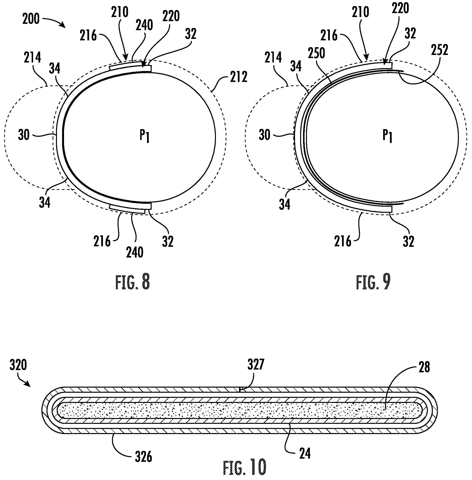 Patent US12167764 Figure 3 – Protective liner for headwear