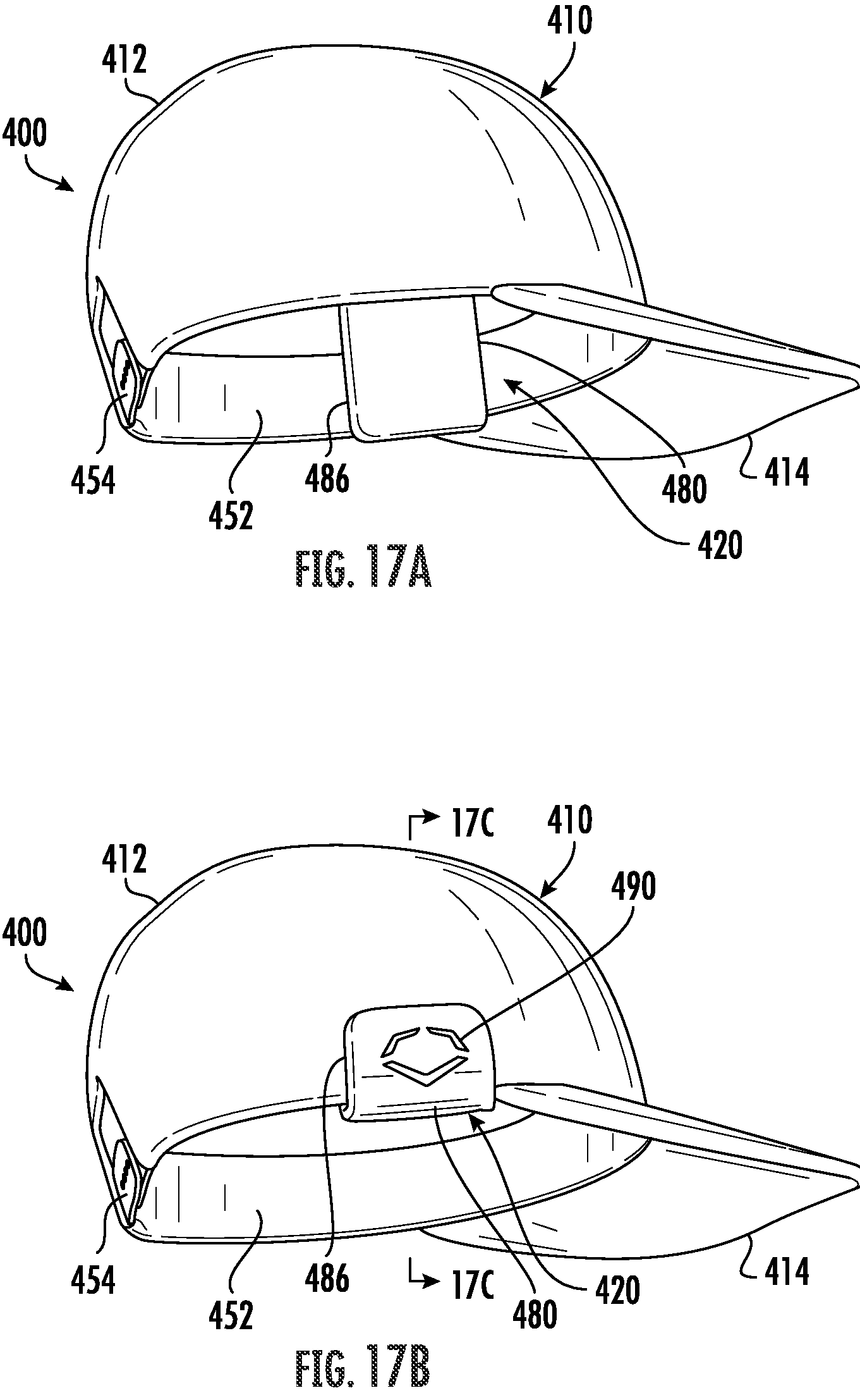 Patent US12167764 Figure 6 – Protective liner for headwear