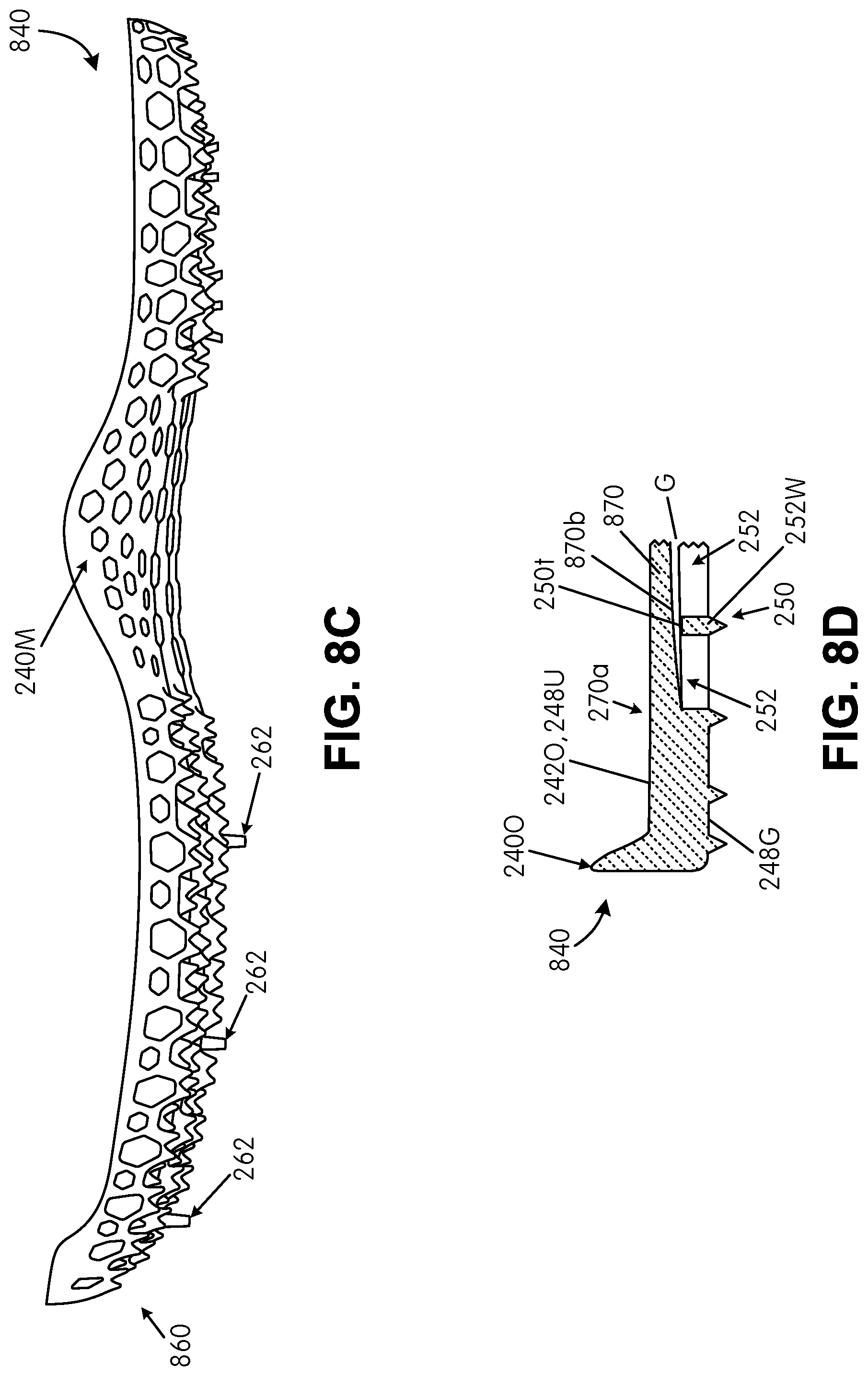 Patent US12167766 Figure 19 – Ground-engaging structures for articles of footwear
