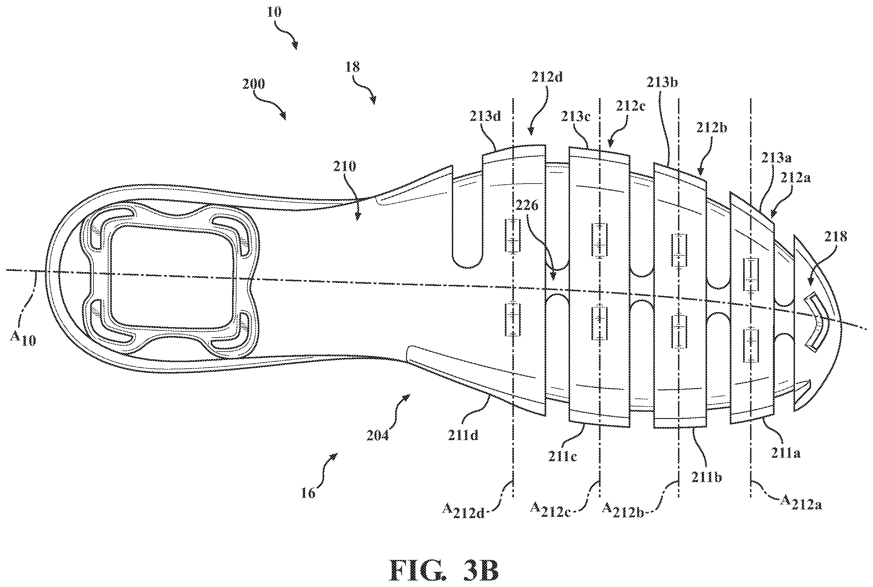 Patent US12167767 Figure 5 – Sole structure for article of footwear