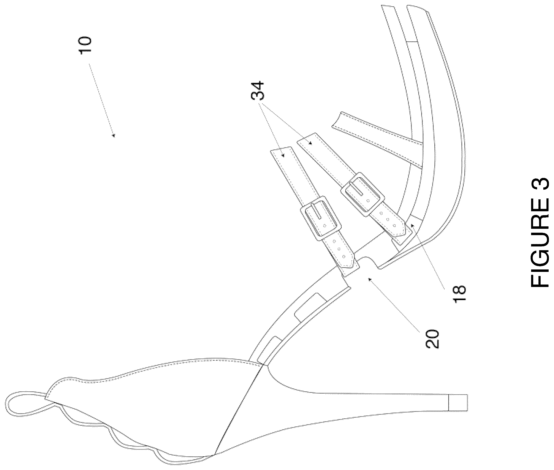 Patent US12167768 Figure 3 – System of modular footwear