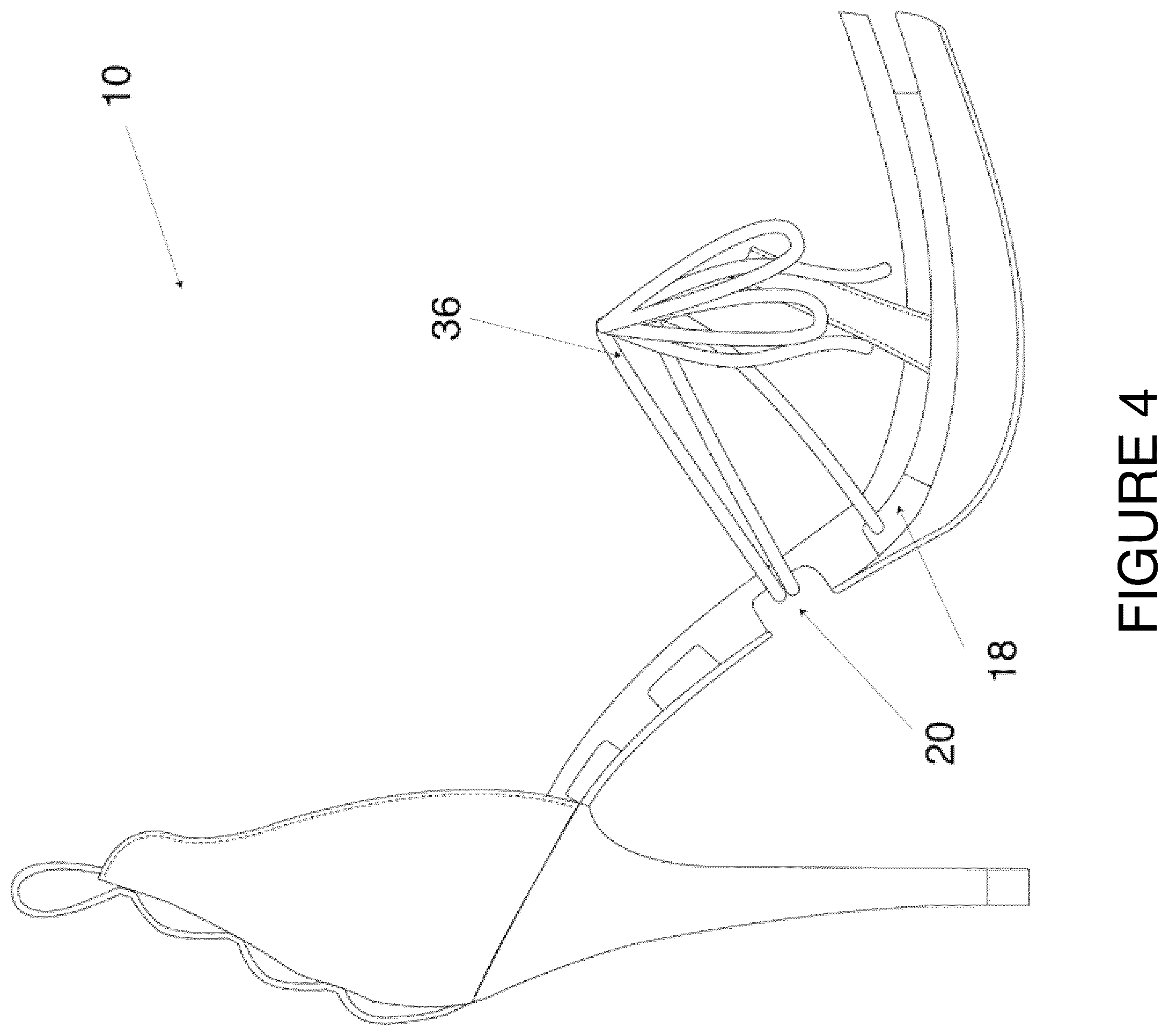 Patent US12167768 Figure 4 – System of modular footwear