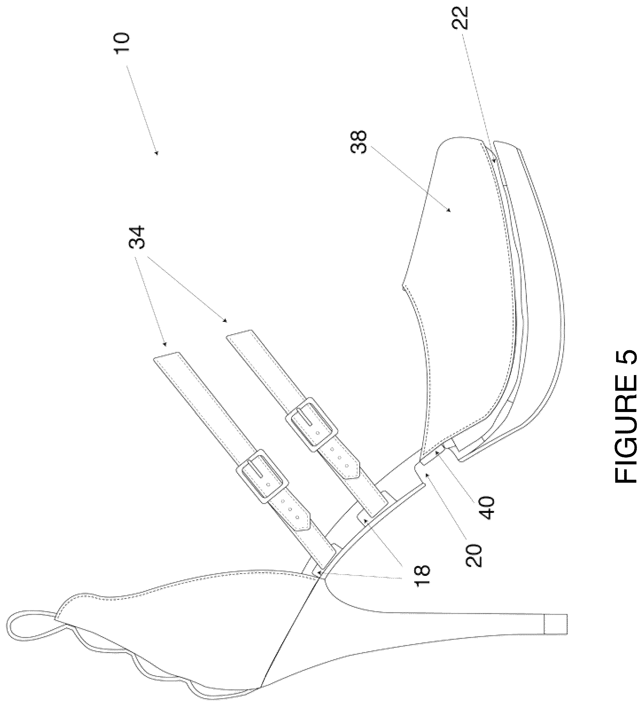 Patent US12167768 Figure 5 – System of modular footwear
