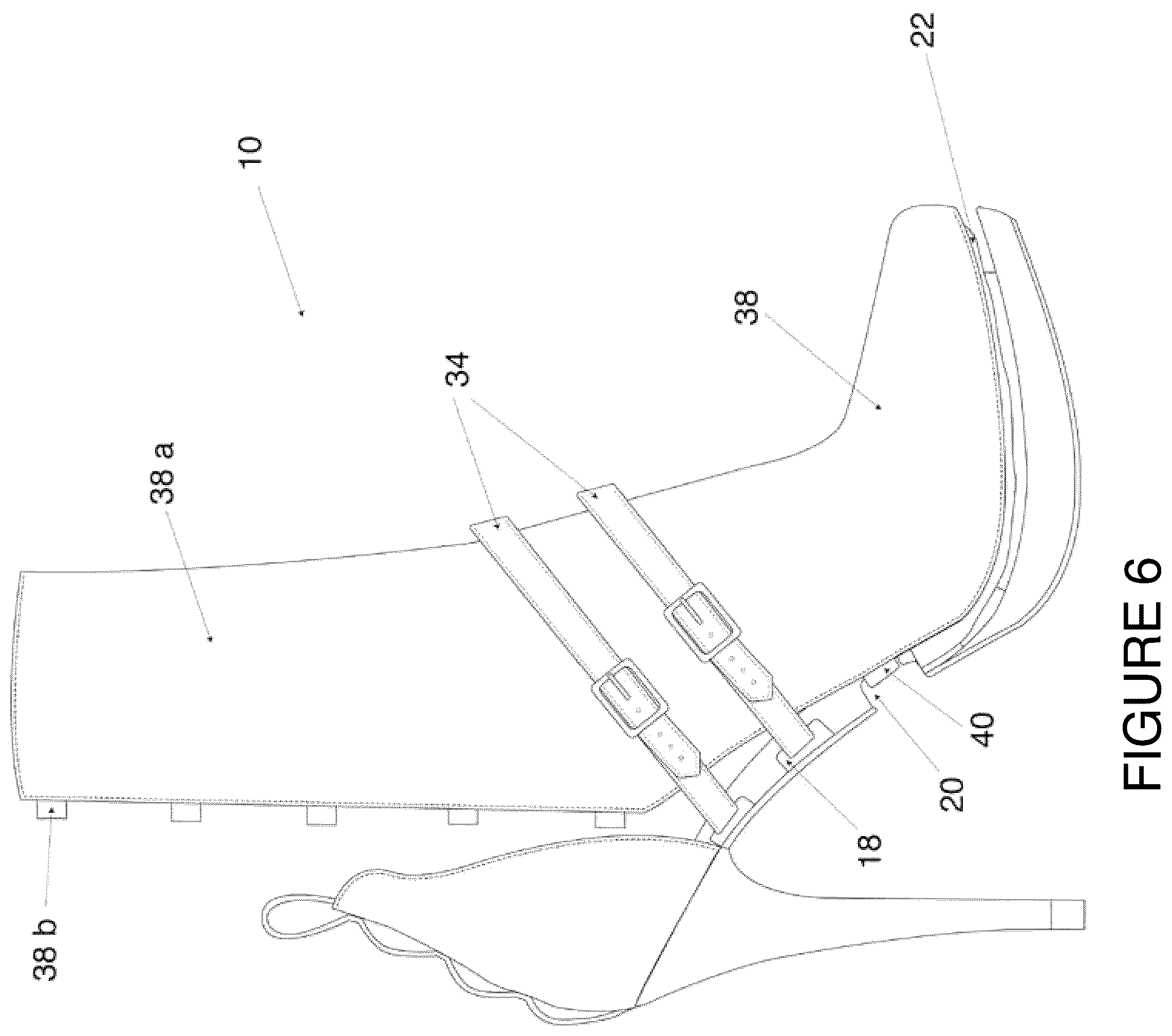 Patent US12167768 Figure 6 – System of modular footwear