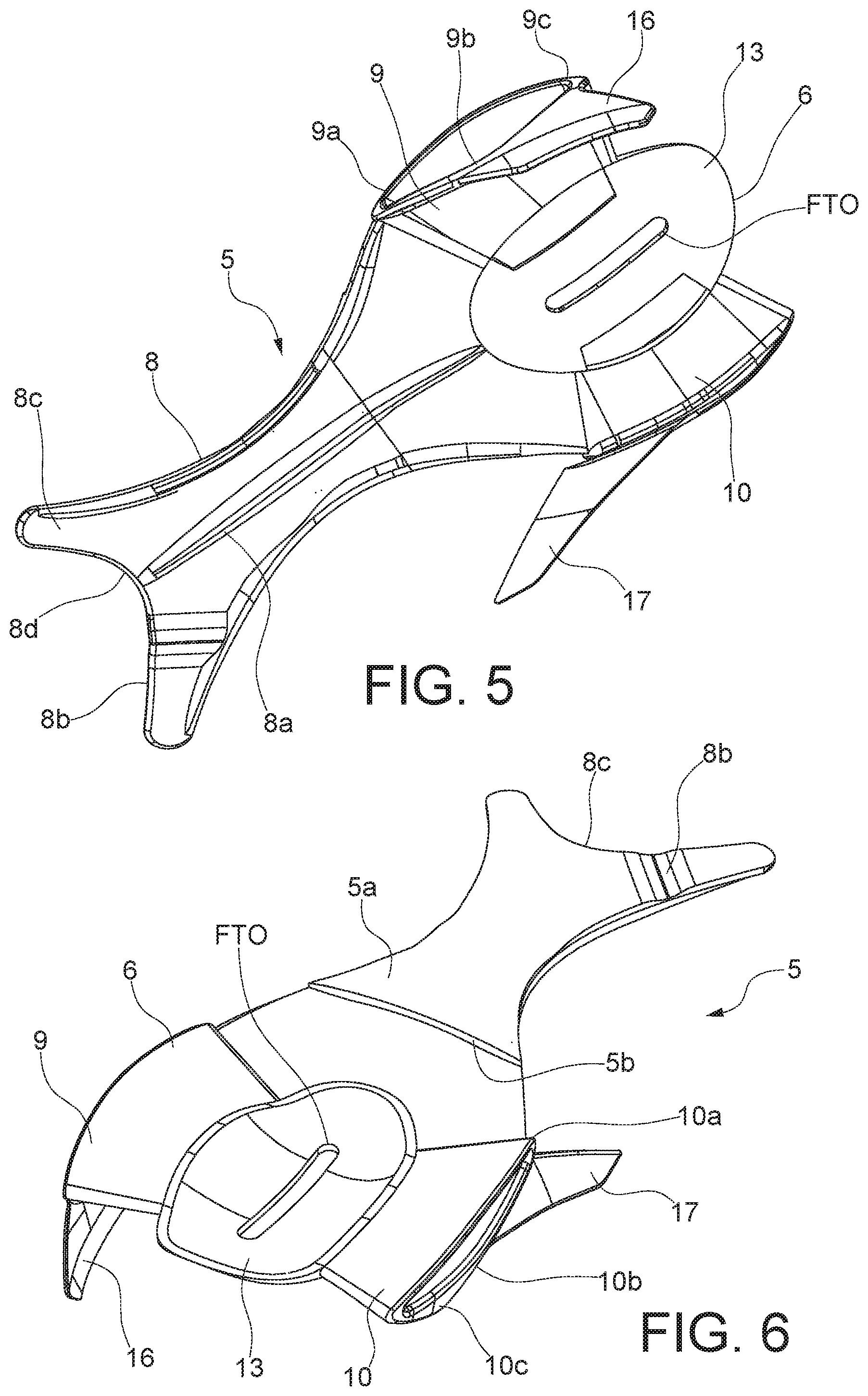 Patent US12167769 Figure 4 – Sole for a sports shoe