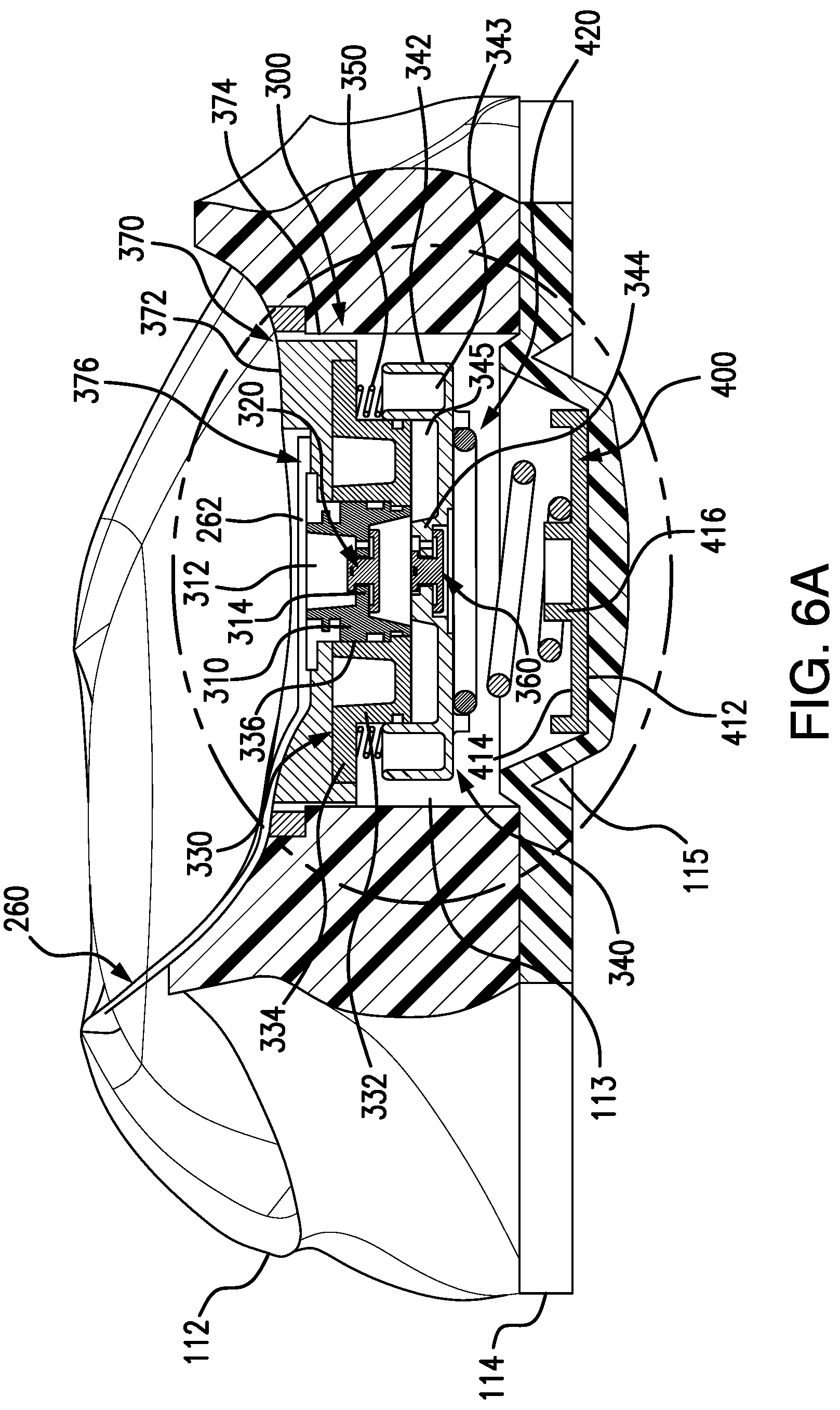 Patent US12167770 Figure 7 – Vacuum pump assembly for article of footwear