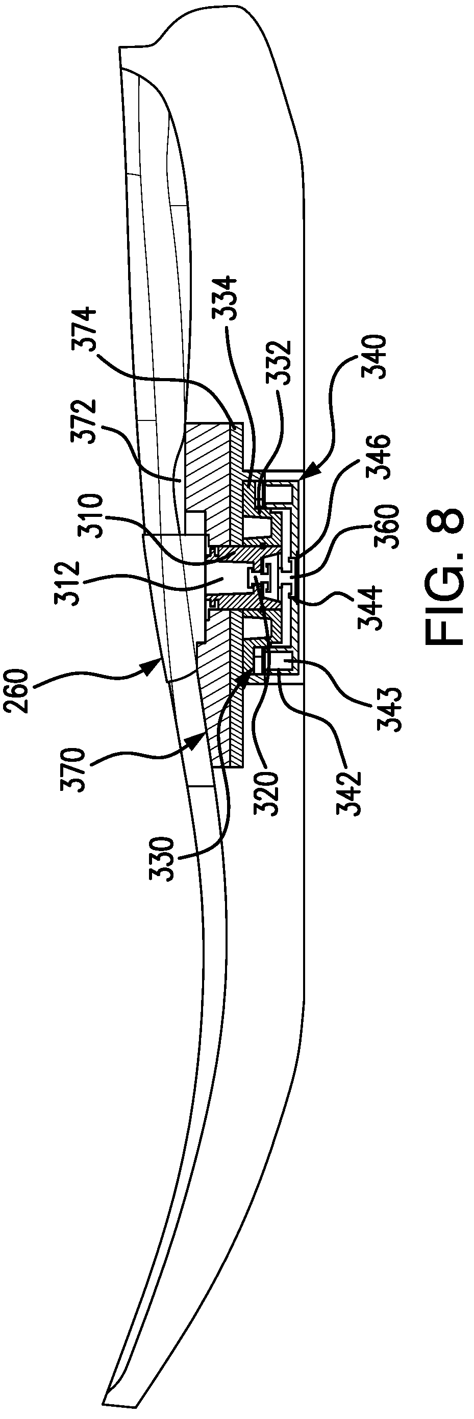 Patent US12167770 Figure 10 – Vacuum pump assembly for article of footwear