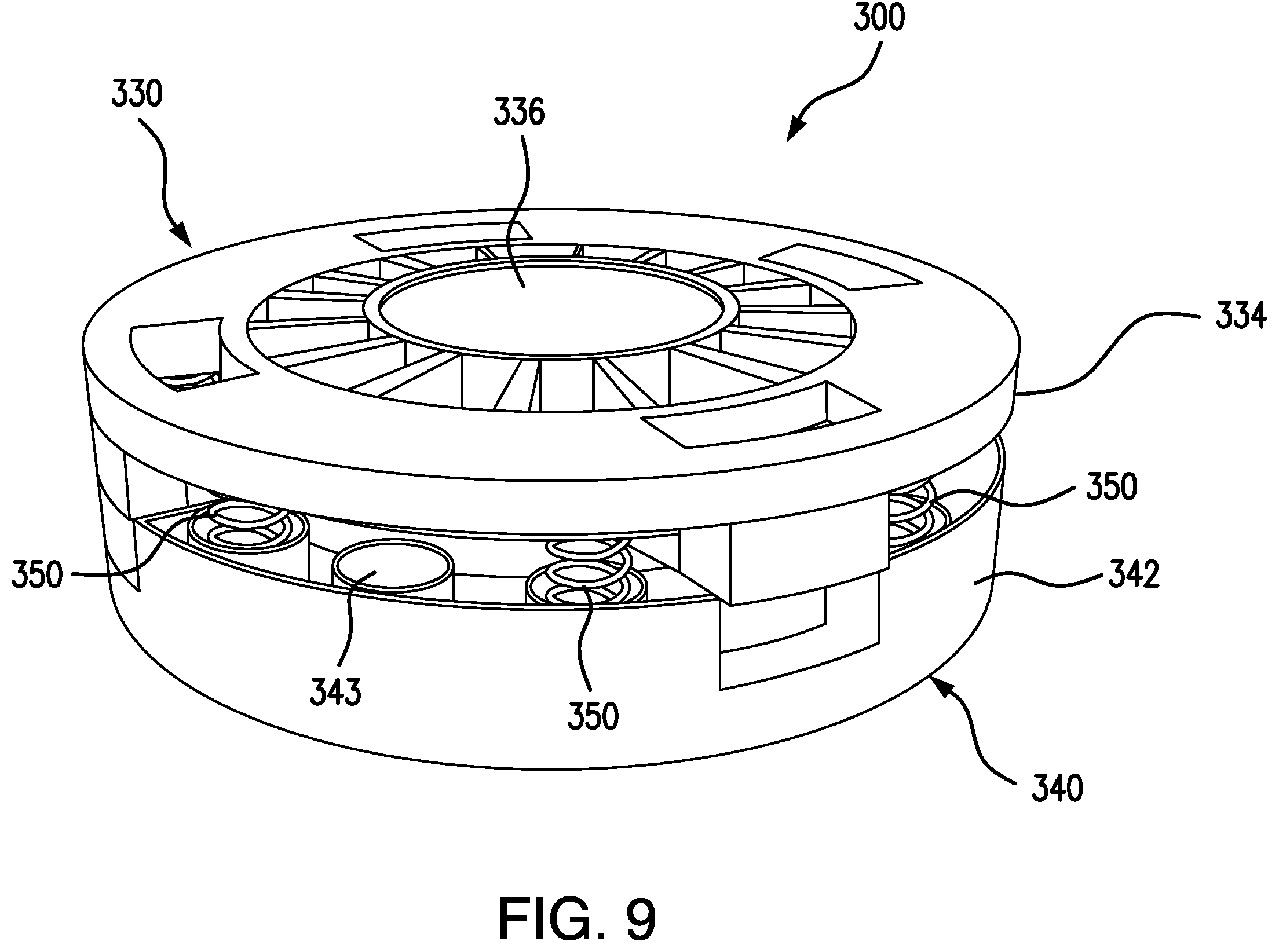Patent US12167770 Figure 11 – Vacuum pump assembly for article of footwear