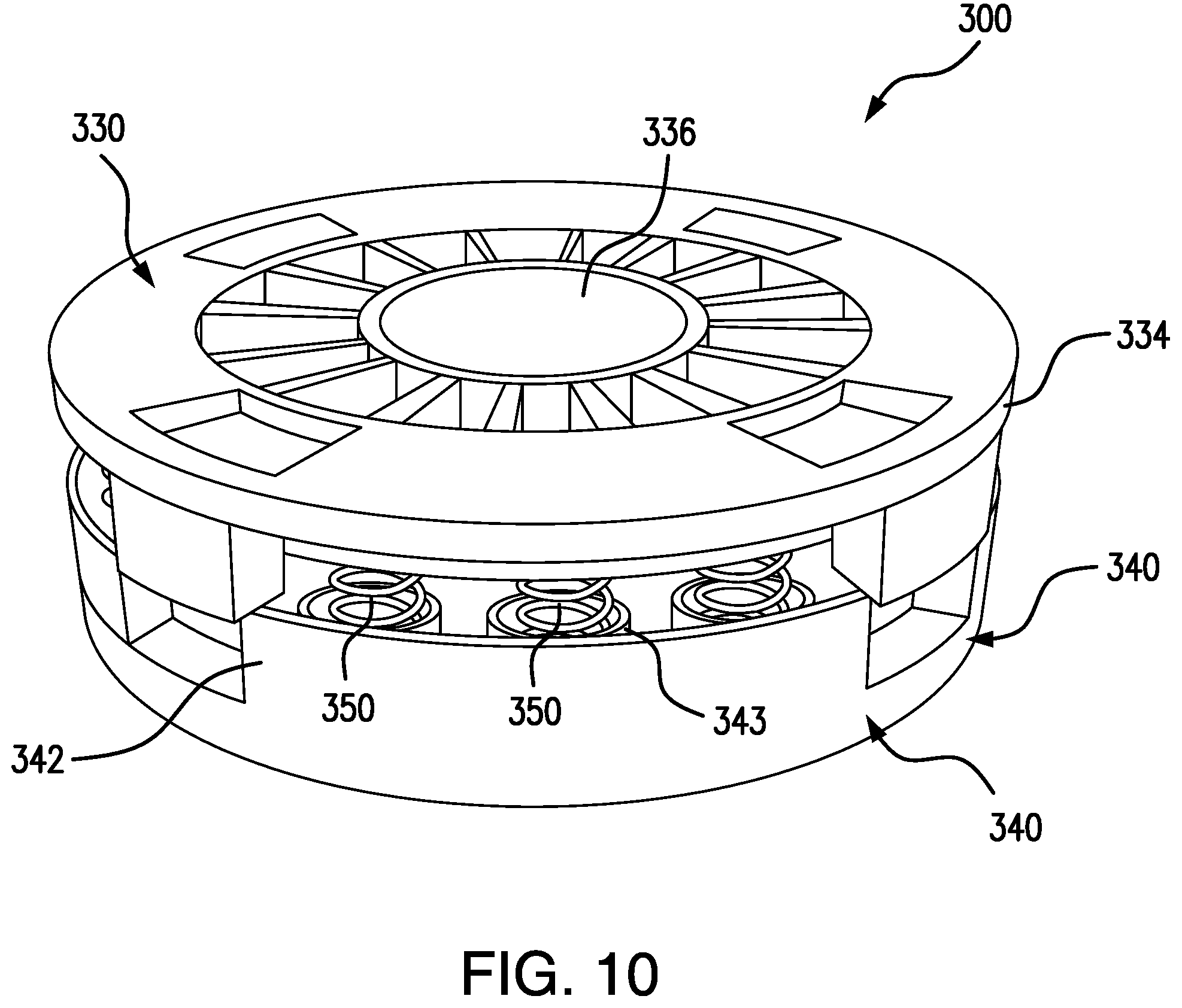 Patent US12167770 Figure 12 – Vacuum pump assembly for article of footwear