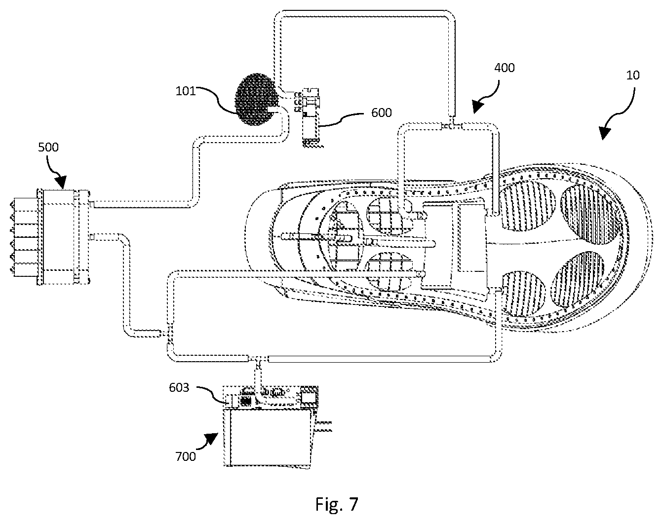 Patent US12167772 Figure 7 – Ventilated shoesole