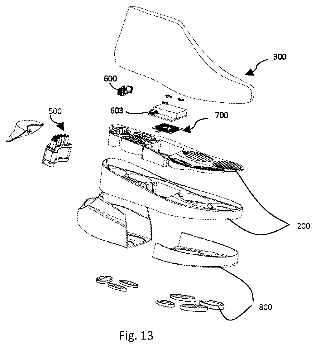 Patent US12167772 Figure 13 – Ventilated shoesole