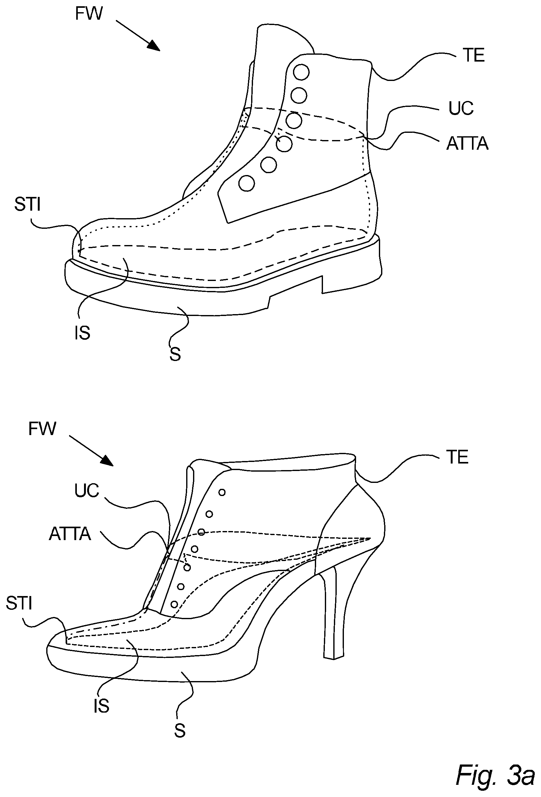 Patent US12167773 Figure 3 – Breathable and waterproof footwear