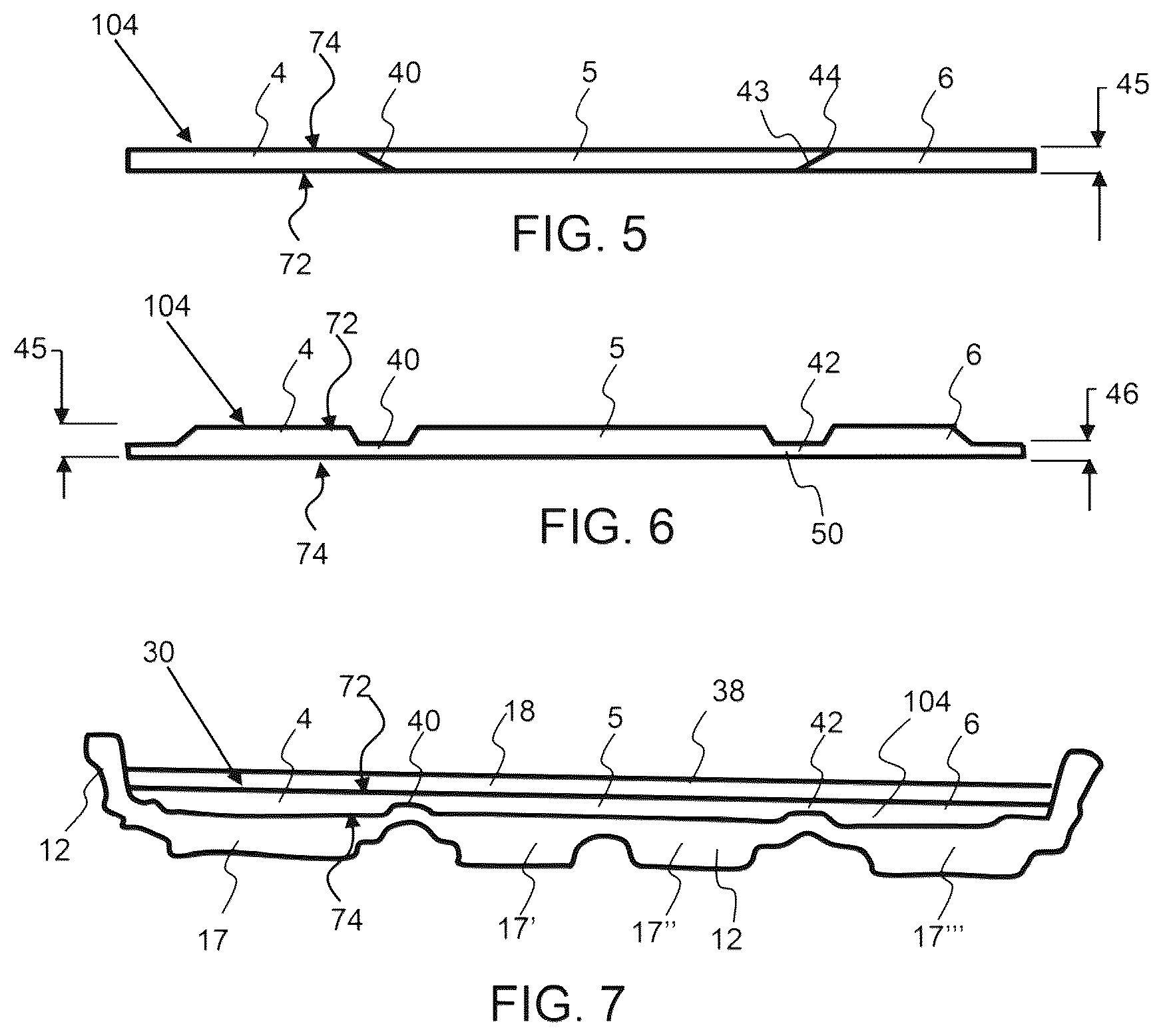 Patent US12167775 Figure 5 – Flexible forefoot protection for insoles and shoes