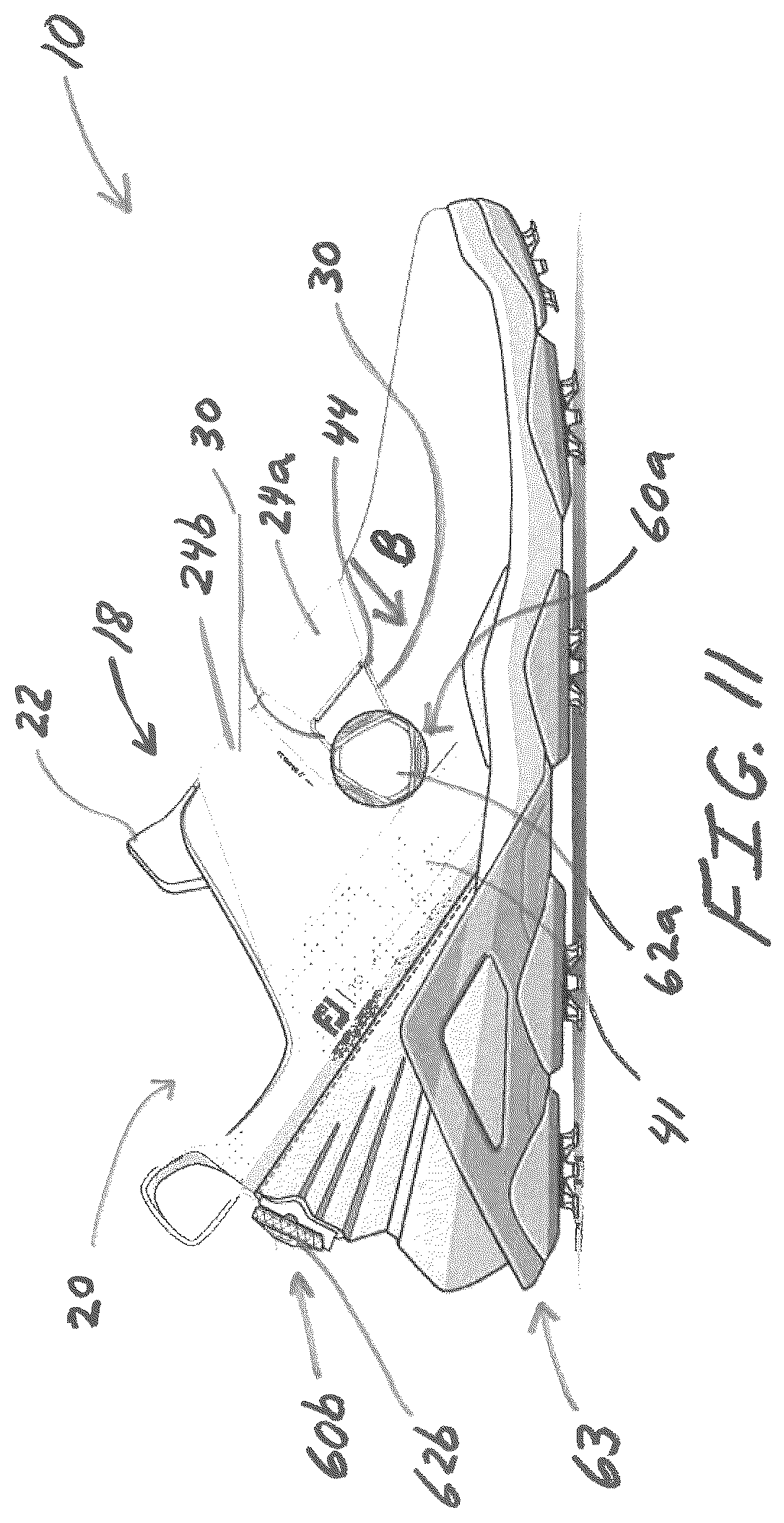 Patent US12167777 Figure 9 – Golf shoes with lace tightening system for closure and comfortable fit