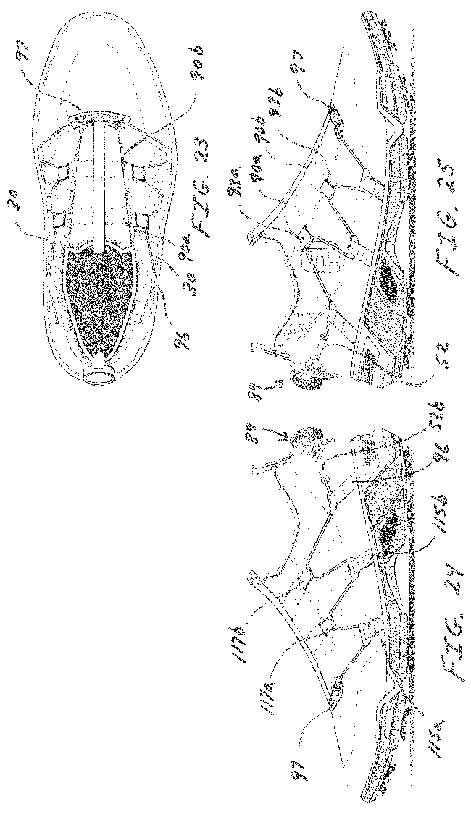 Patent US12167777 Figure 17 – Golf shoes with lace tightening system for closure and comfortable fit