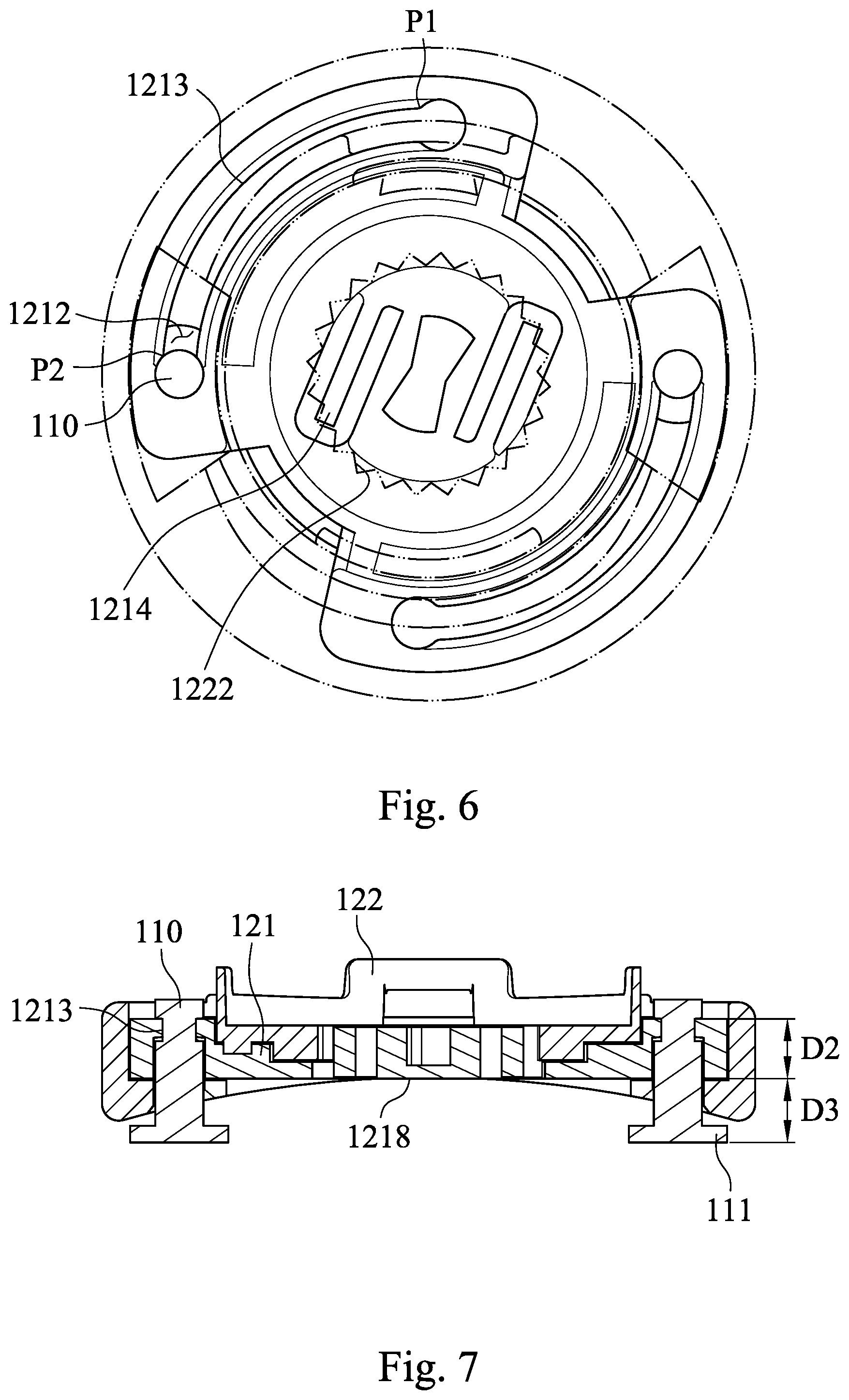 Patent US12167778 Figure 5 – Fastening device